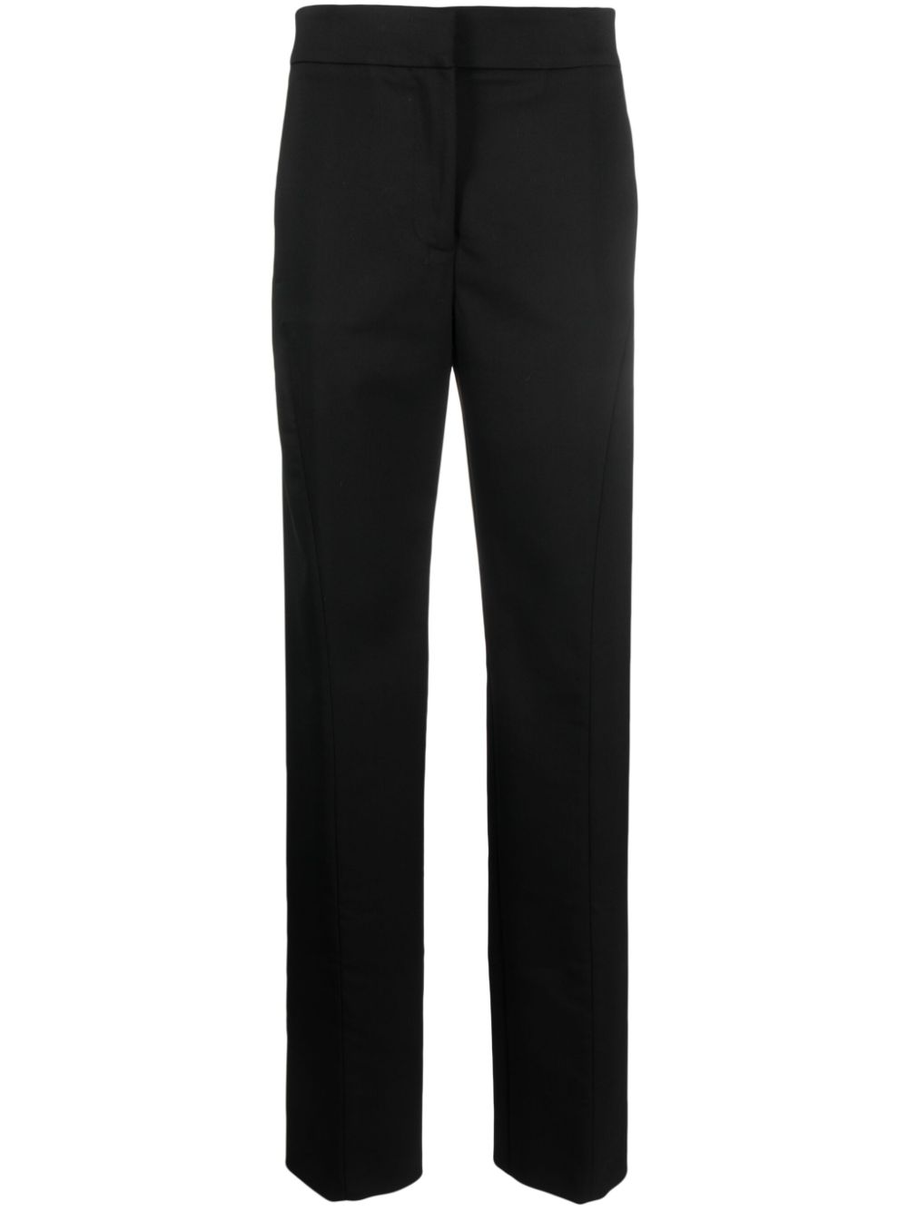 Genny straight-leg tailored trousers - Black von Genny