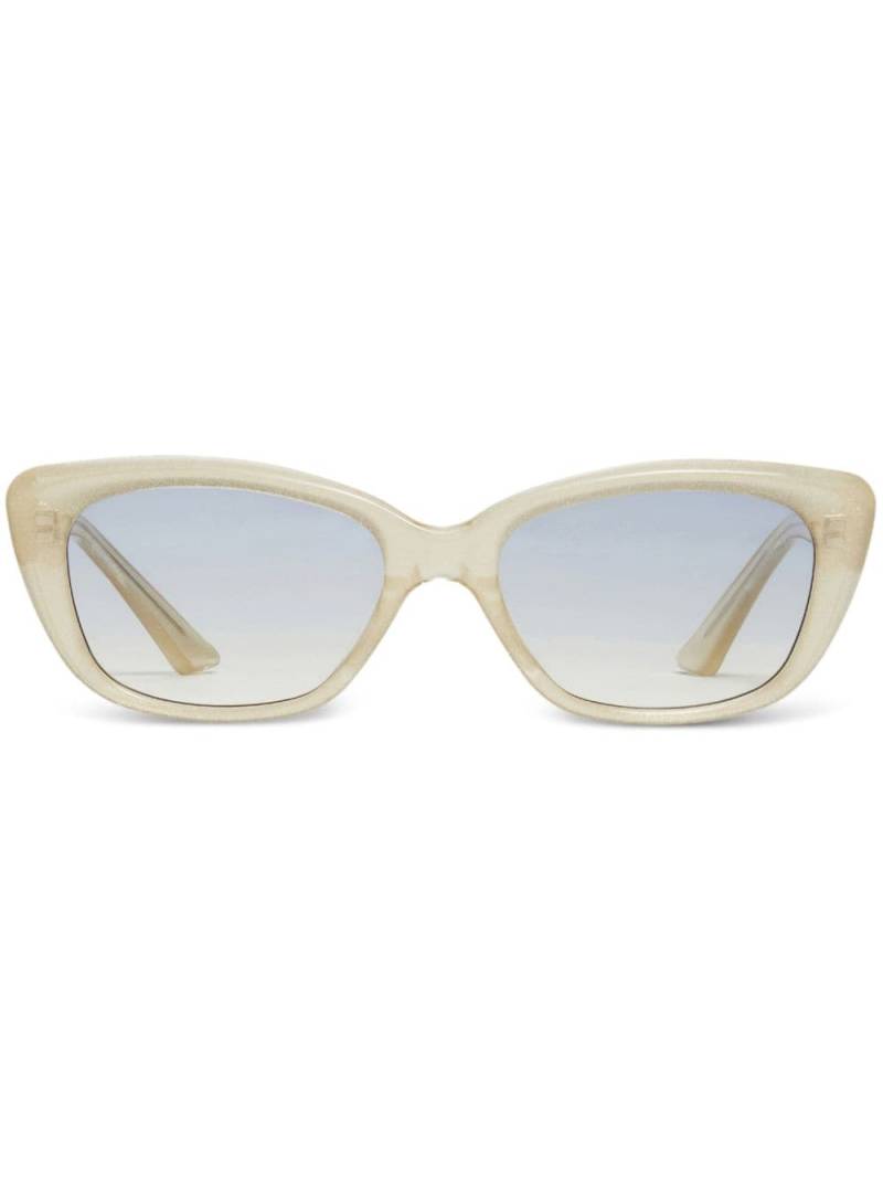 Gentle Monster Amber cat-eye frame sunglasses - Gold von Gentle Monster