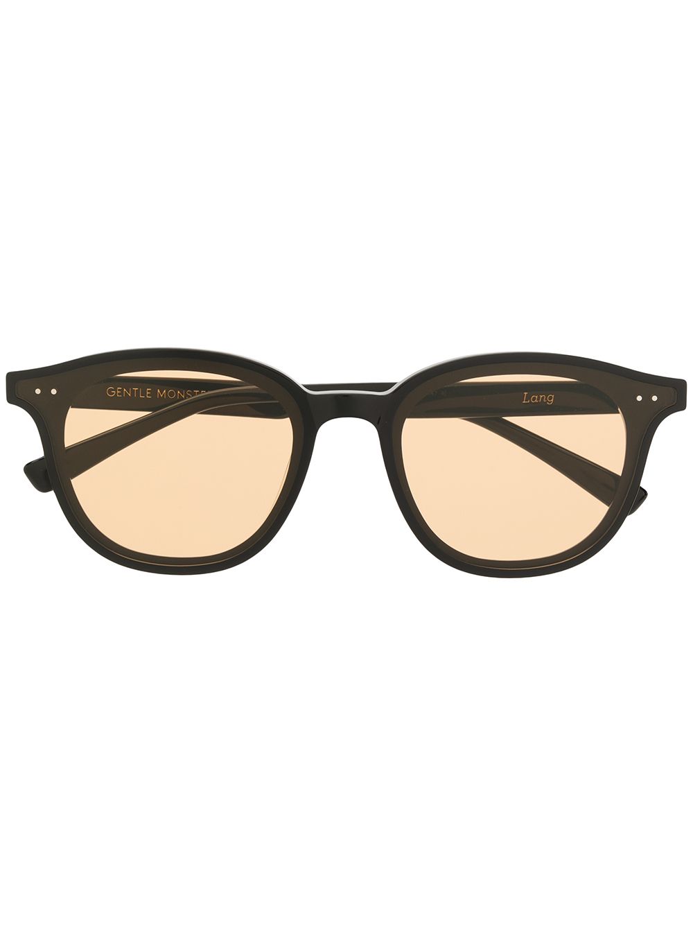 Gentle Monster Lang 01 round-frame sunglasses - Orange von Gentle Monster