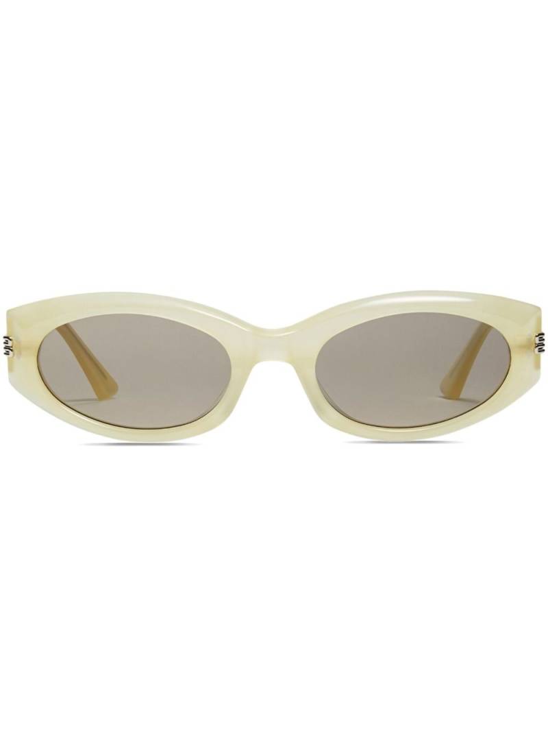 Gentle Monster Mass tinted sunglasses - Yellow von Gentle Monster