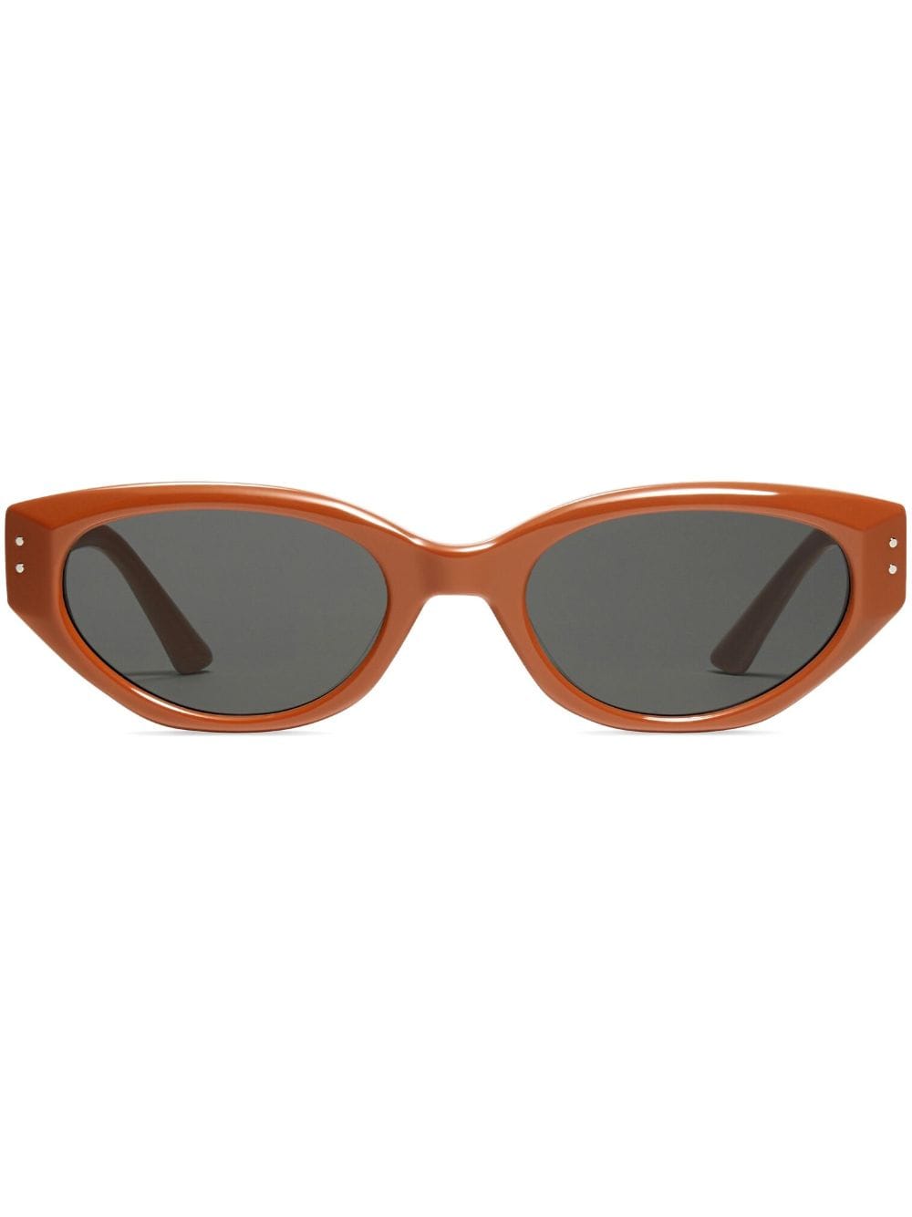 Gentle Monster oval-frame sunglasses - Brown von Gentle Monster