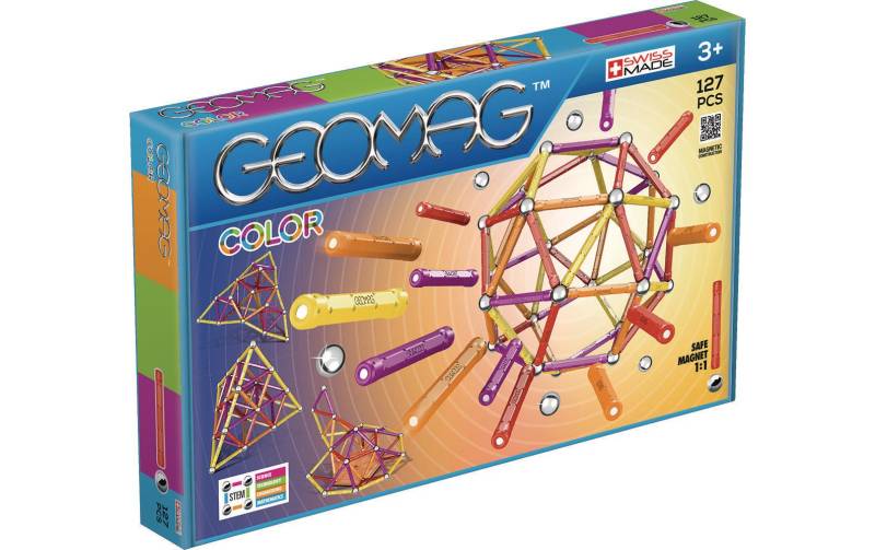Geomag™ Spielbausteine »Baukasten Color 127 Teile«, (127 St.) von Geomag™