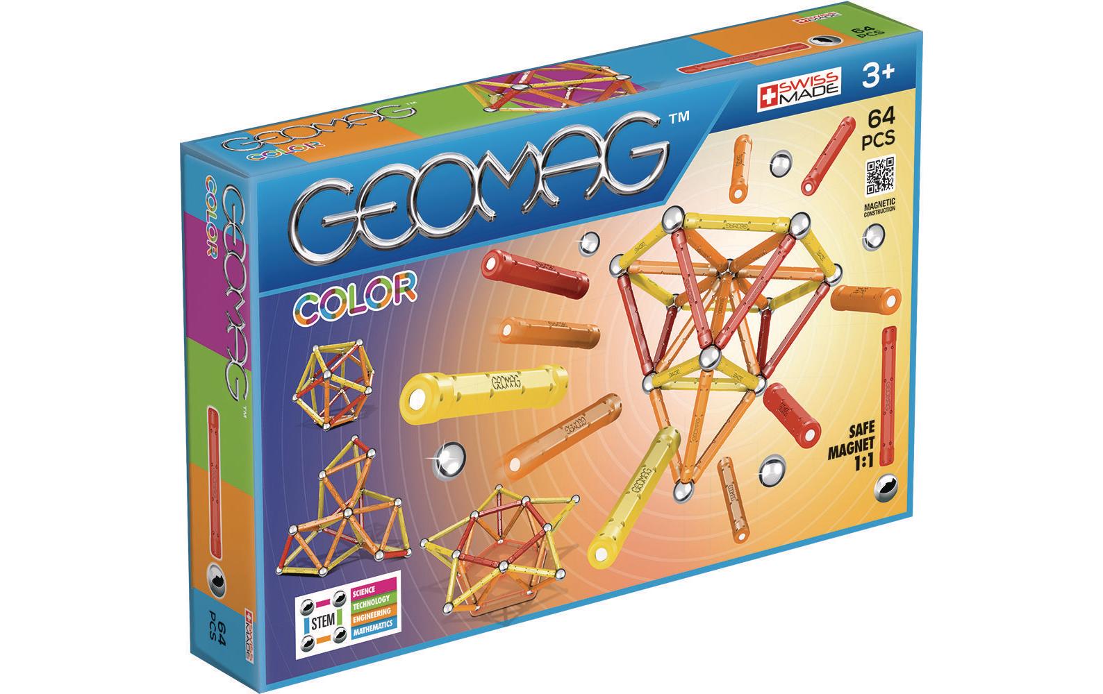Geomag™ Spielbausteine »Baukasten Color 64 Teile« von Geomag™