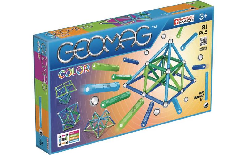Geomag™ Spielbausteine »Baukasten Color 91 Teile« von Geomag™