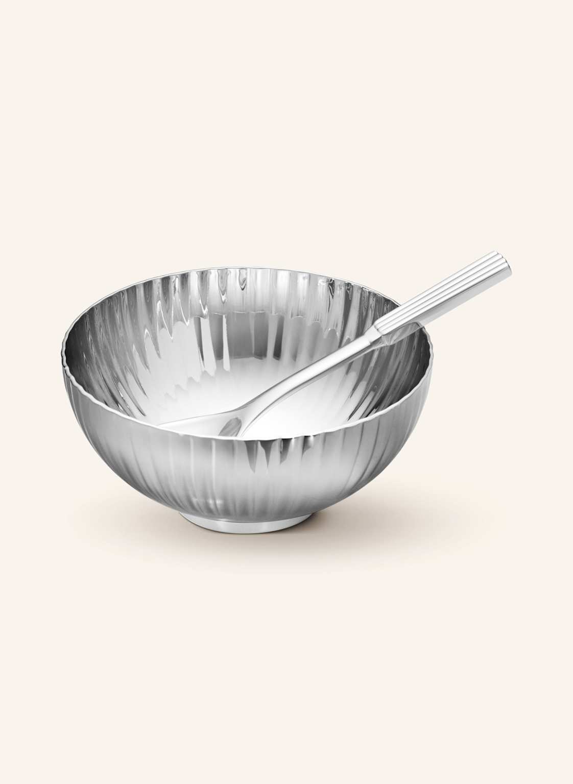 Georg Jensen Set Bernadotte: Salzschale Und Löffel silber Georg Jensen Set Bernadotte: Salzschale Und Löffel silber von Georg Jensen