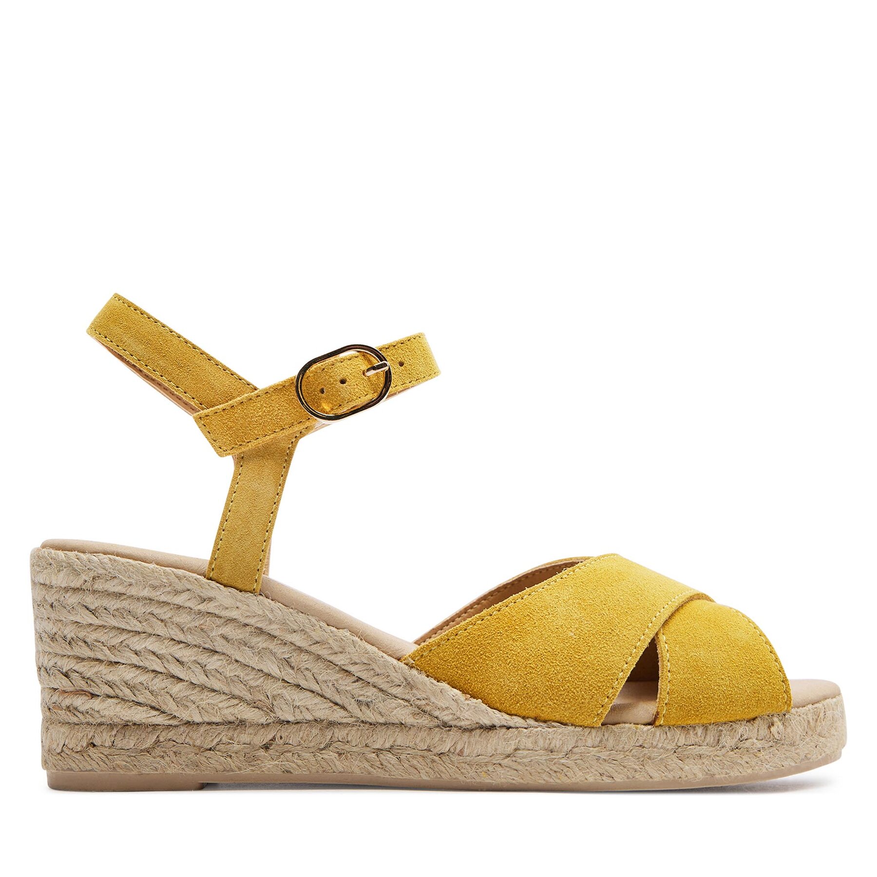 Espadrilles Geox D Gelsa Low D45NGC 00022 C2000 Yellow von Geox