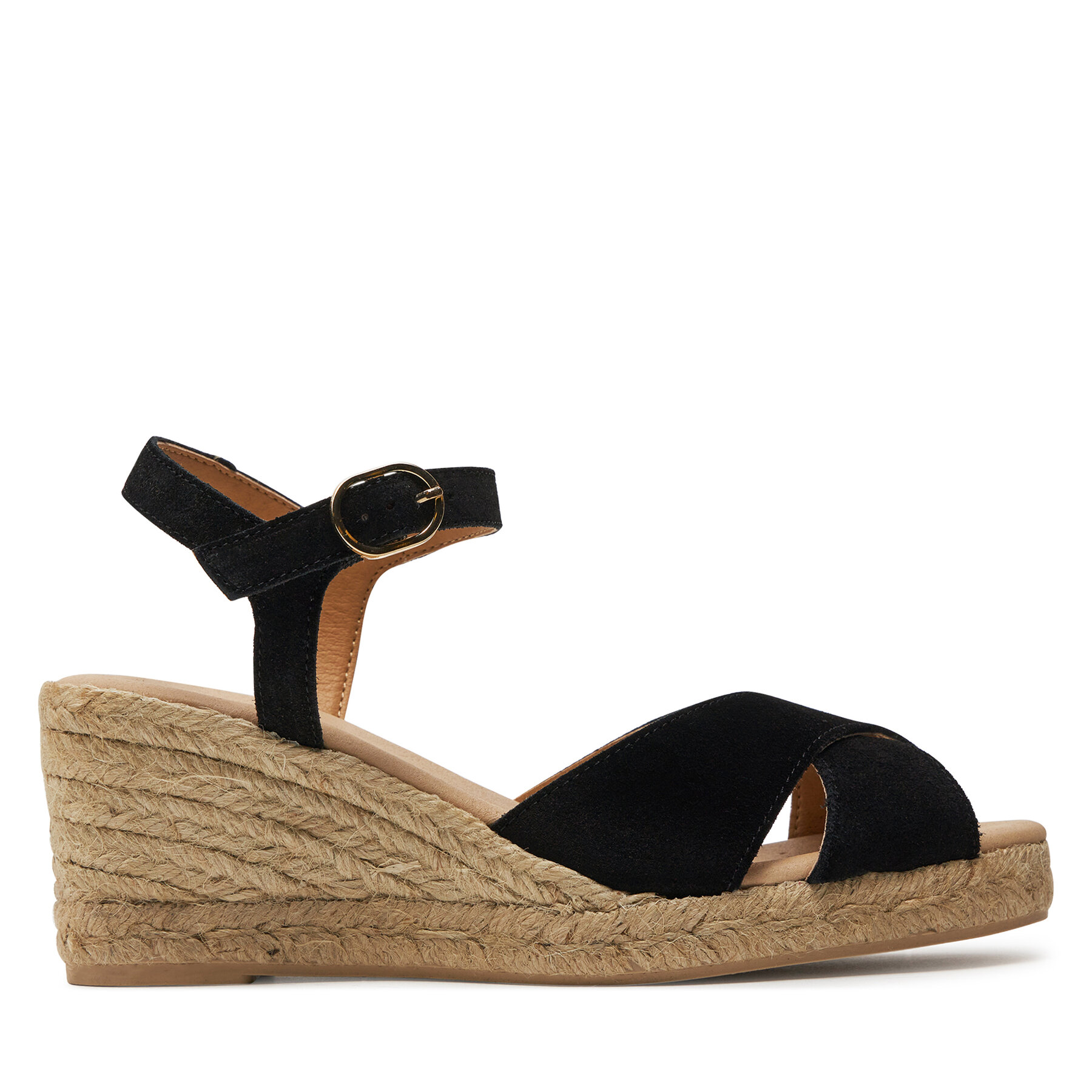 Espadrilles Geox D Gelsa Low D45NGC 00022 C9999 Black von Geox