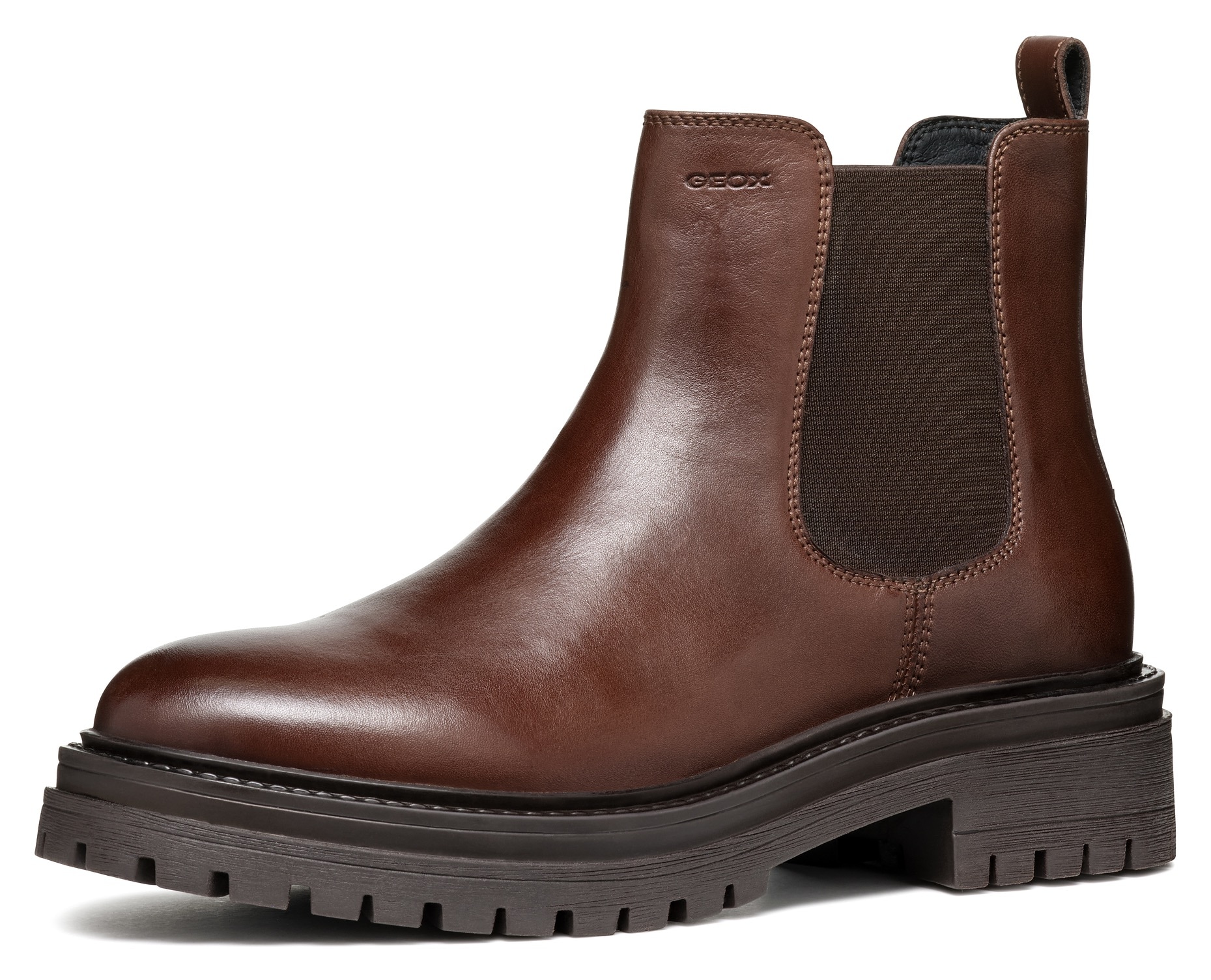 Geox Chelseaboots »D IRIDEA B«, Chunky Boot, Plateau Stiefelette mit modischem Blockabsatz Geox Chelseaboots »D IRIDEA B«, Chunky Boot, Plateau Stiefelette mit modischem Blockabsatz von Geox