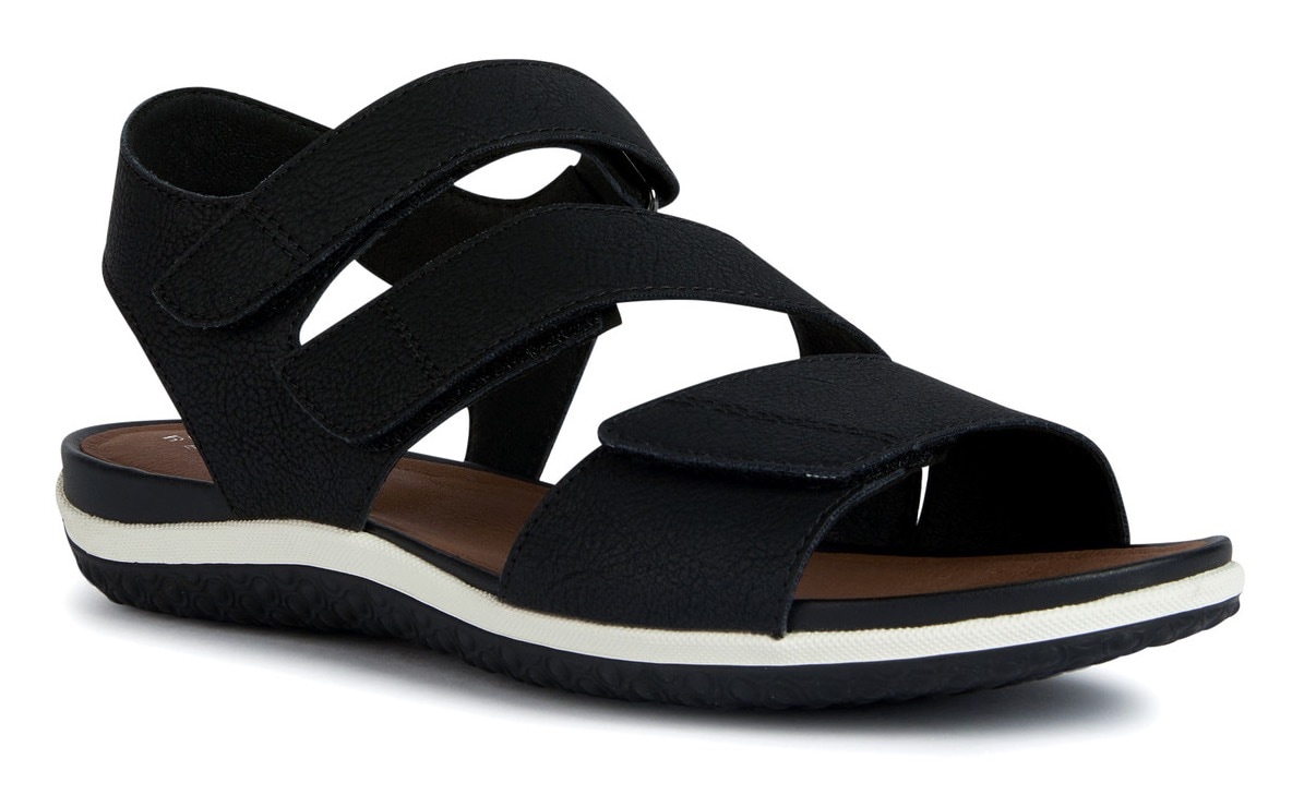 Geox Sandale »D SANDAL VEGA«, Sommerschuh, Sandalette, Klettschuh, mit Klettverschlüssen von Geox