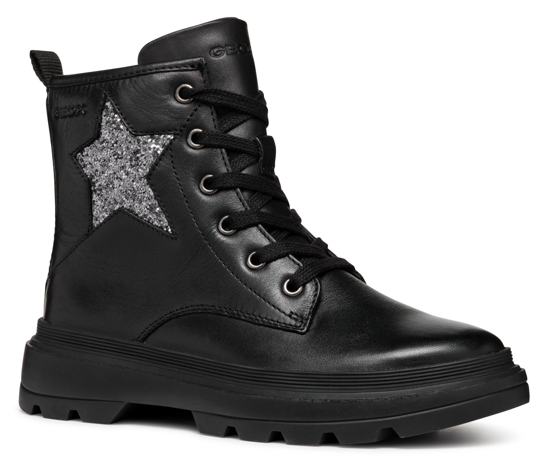 Geox Schnürboots »J KIDDARTAH GIRL A«, Plateaustiefel, Winterstiefel, Chunky Boots mit Glitzer Geox Schnürboots »J KIDDARTAH GIRL A«, Plateaustiefel, Winterstiefel, Chunky Boots mit Glitzer von Geox