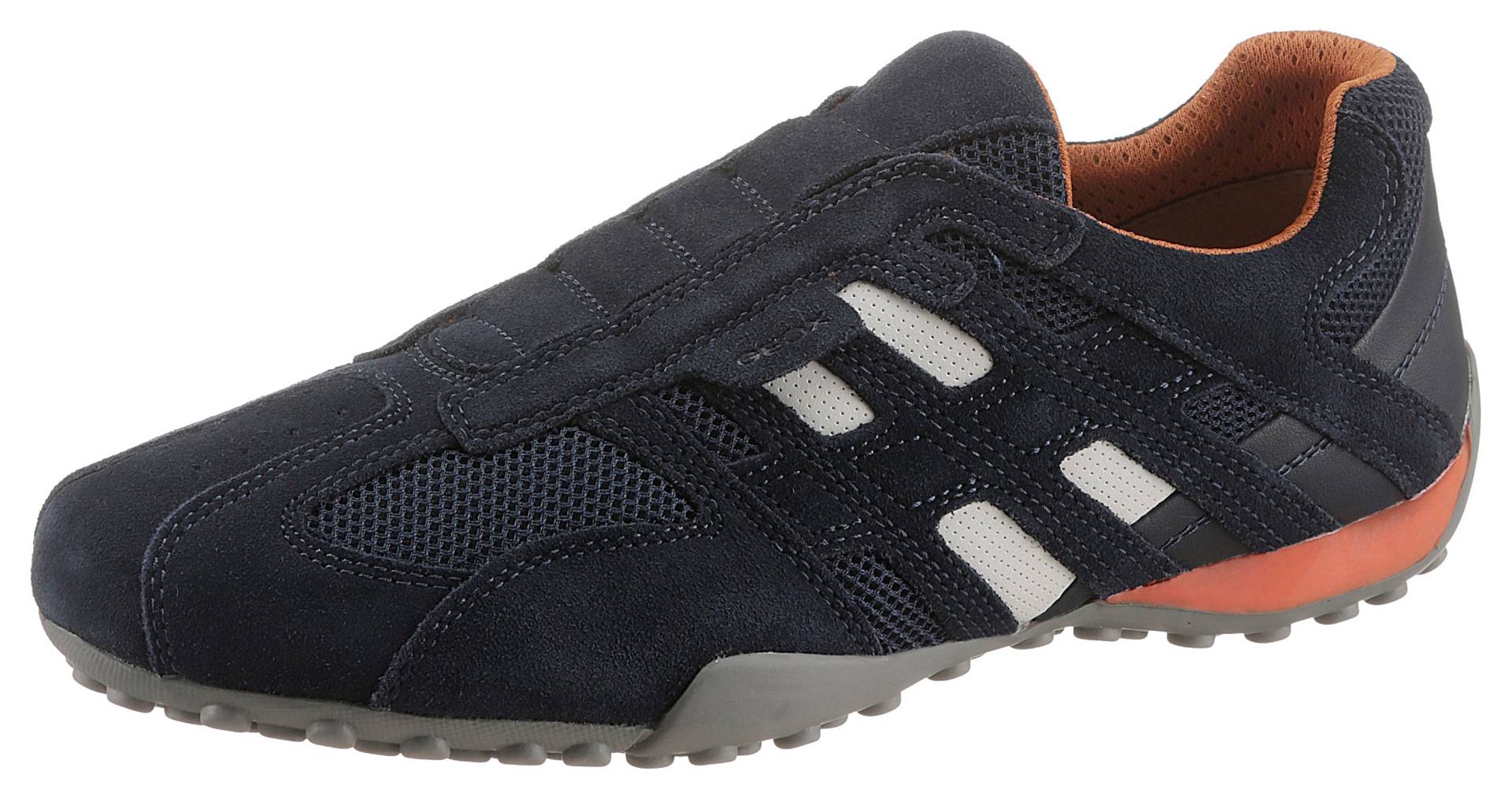 Geox Slip-On Sneaker »UOMO SNAKE«, Freizeitschuh, Slipper mit Geox Spezial Membran von Geox