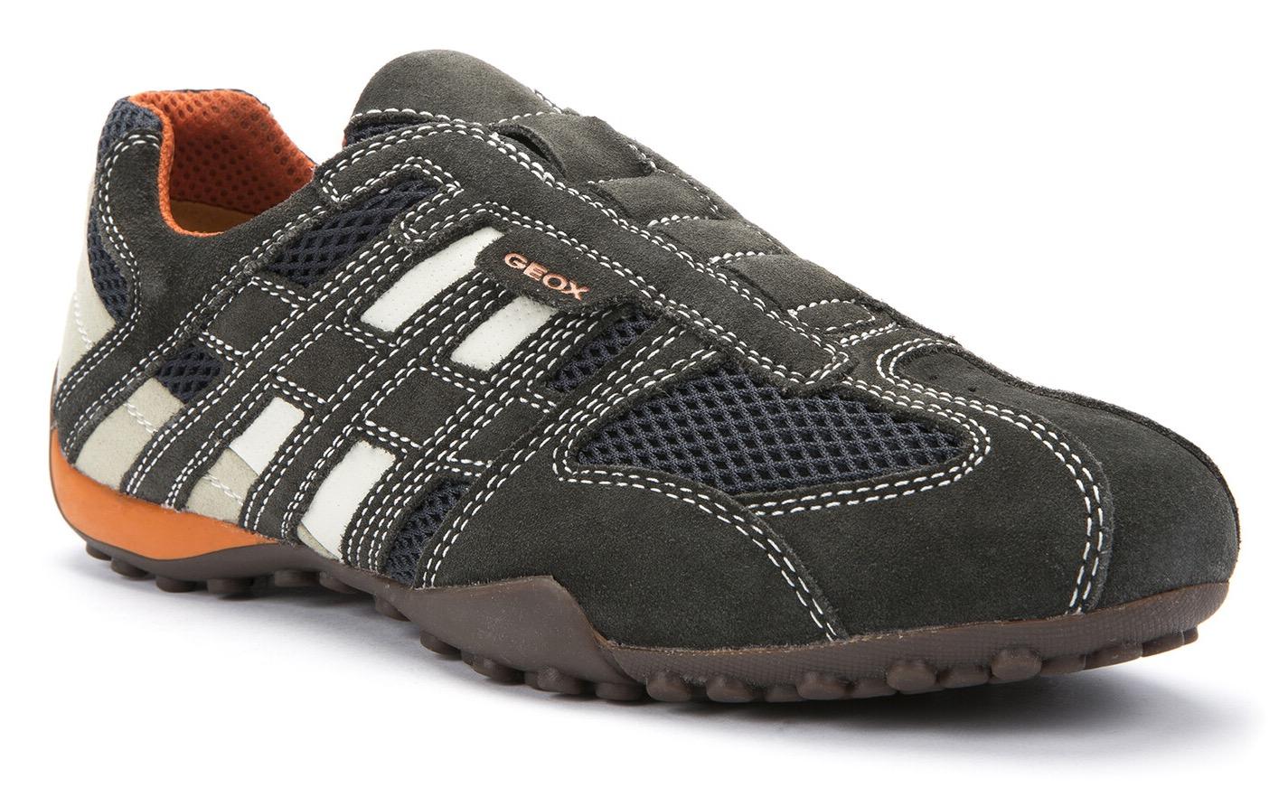 Geox Slip-On Sneaker »UOMO SNAKE«, Freizeitschuh, Slipper mit Geox Spezial Membran von Geox