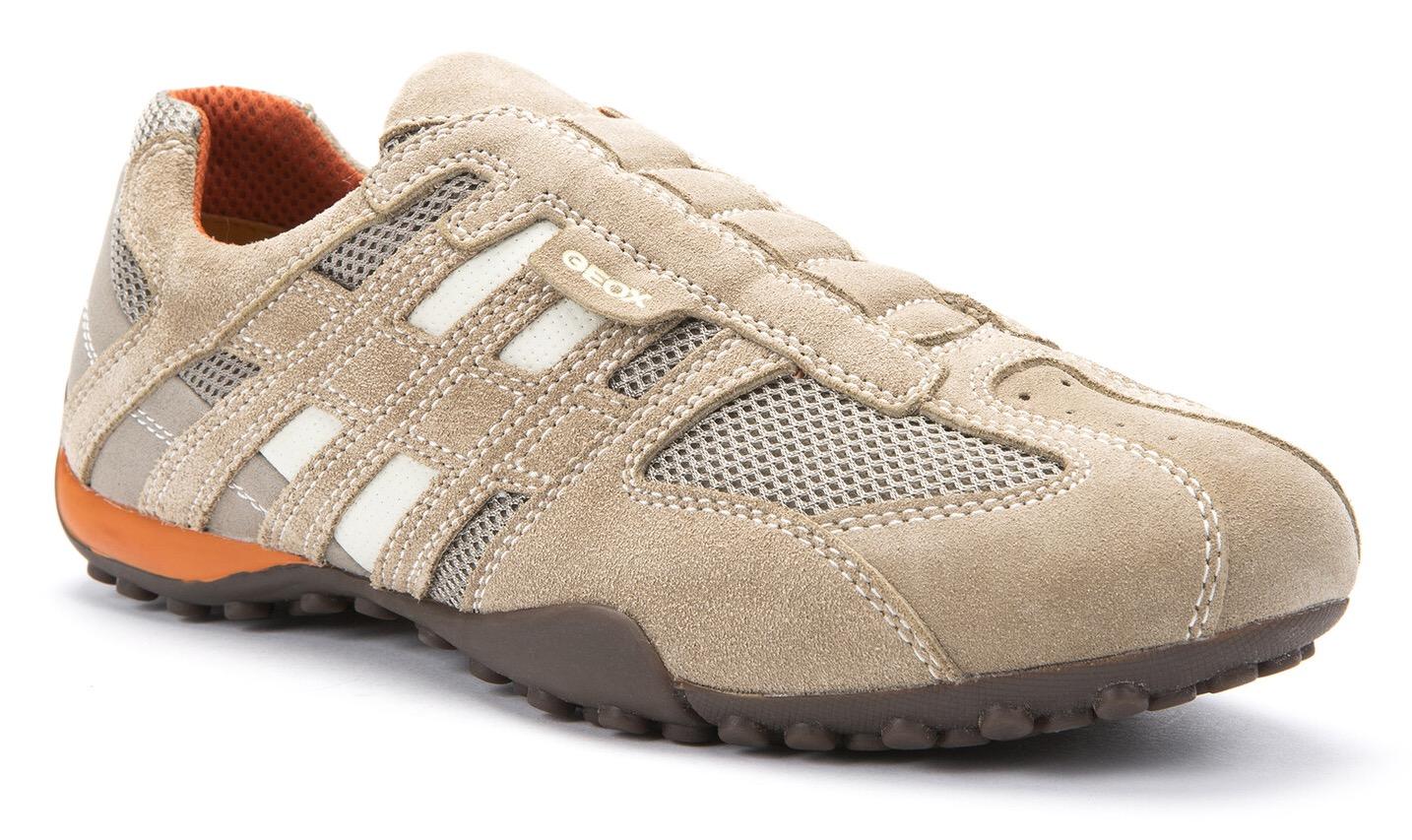 Geox Slip-On Sneaker »UOMO SNAKE«, Freizeitschuh, Slipper mit Geox Spezial Membran von Geox