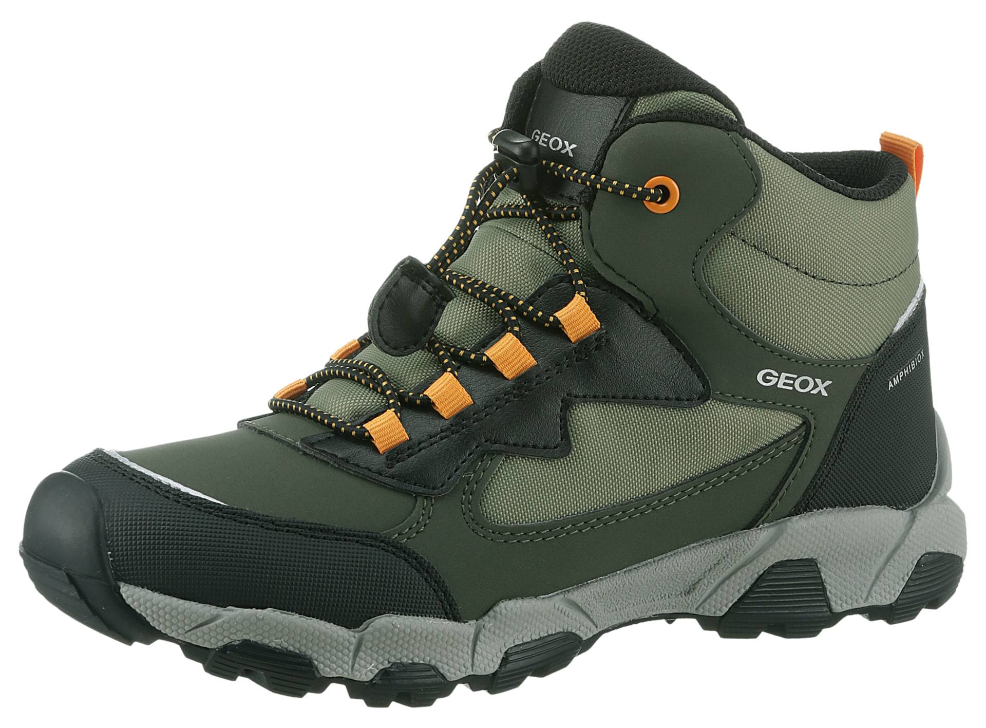 Geox Sneaker »J MAGNETAR BOY B ABX«, Trekkingboots, Schnürboots, Kindergartenschuh mit Schnellverschluss Geox Sneaker »J MAGNETAR BOY B ABX«, Trekkingboots, Schnürboots, Kindergartenschuh mit Schnellverschluss von Geox