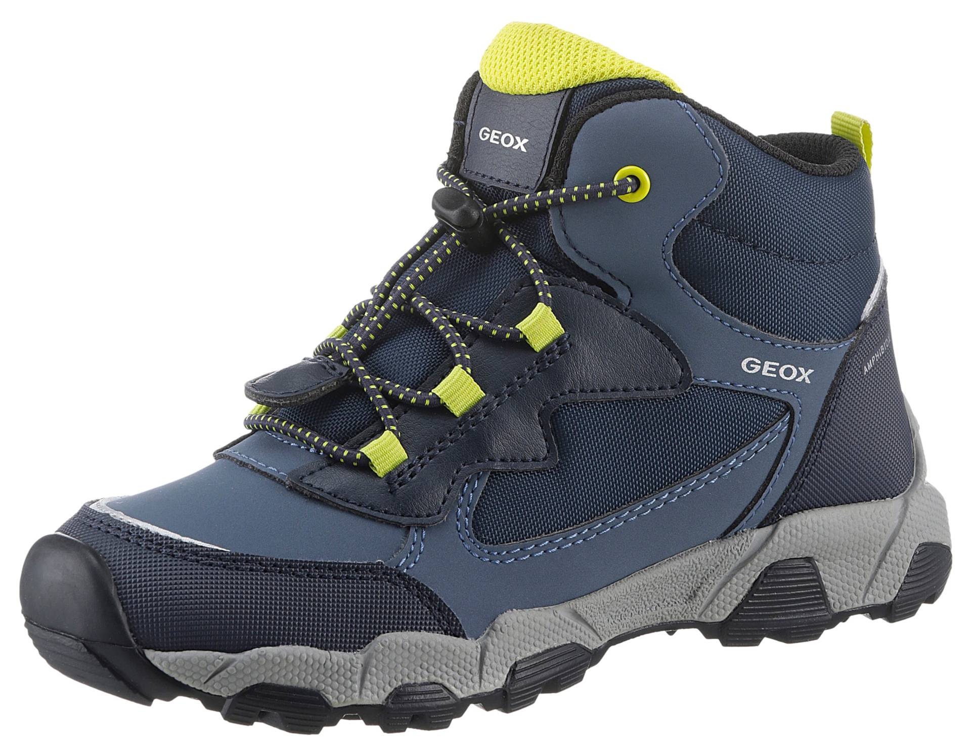 Geox Sneaker »J MAGNETAR BOY B ABX«, Trekkingboots, Schnürboots, Kindergartenschuh mit Schnellverschluss Geox Sneaker »J MAGNETAR BOY B ABX«, Trekkingboots, Schnürboots, Kindergartenschuh mit Schnellverschluss von Geox