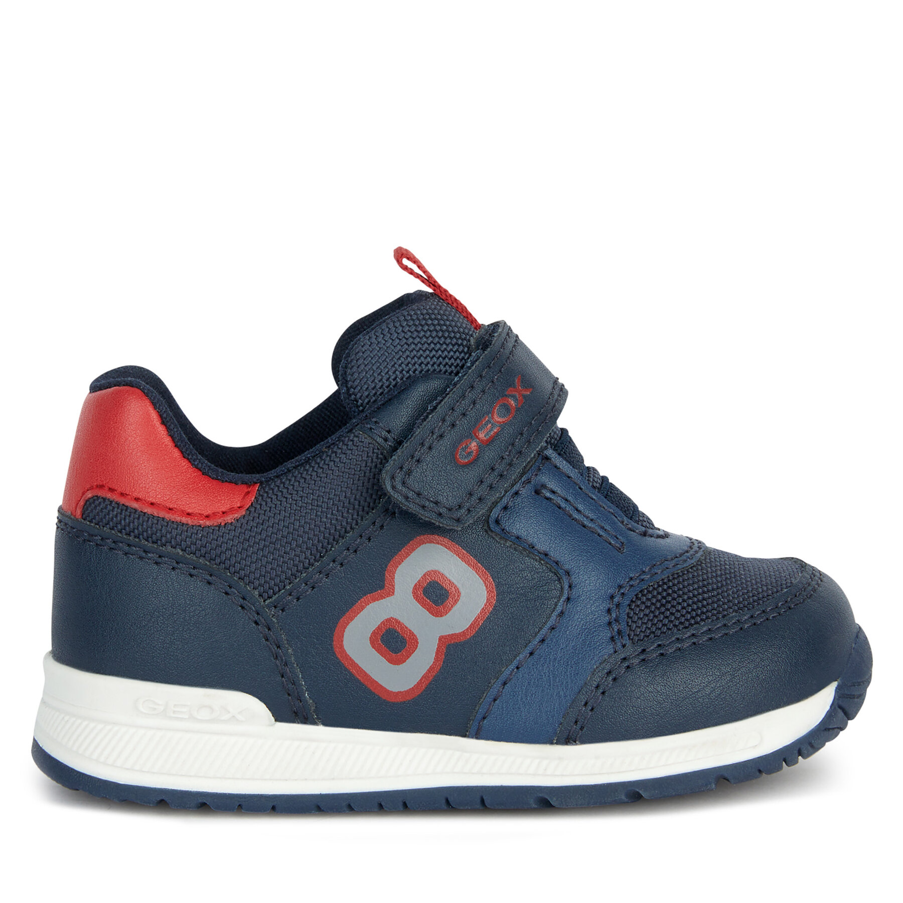 Halbschuhe Geox B Rishon Boy B360RA 054FU C0735 Navy/Red von Geox