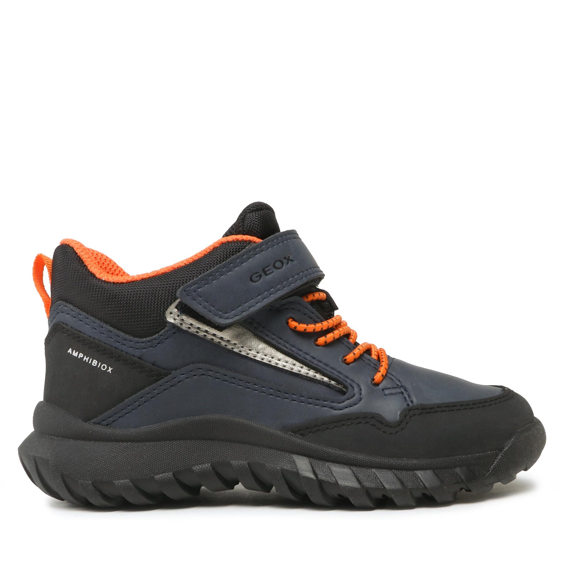 Halbschuhe Geox J Simbyos Boy B Abx J36L0C 0MEFU C0659 M Navy/Orange von Geox