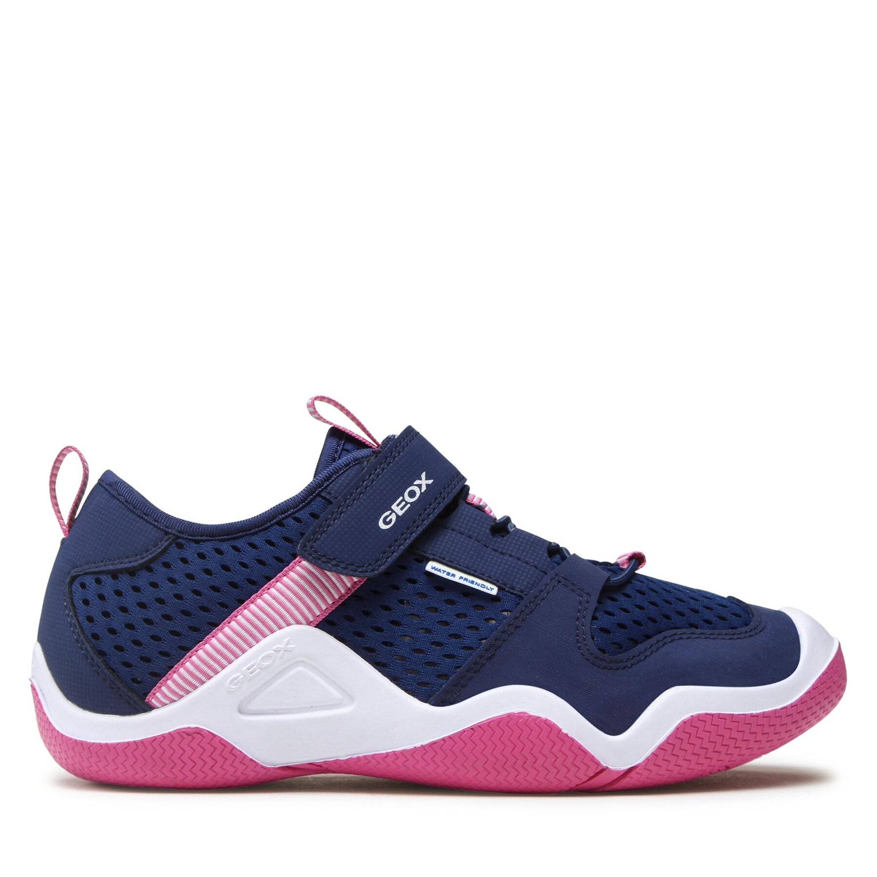 Halbschuhe Geox J Wader Girl J3508A01450C4268 D Navy/Fuchsia von Geox