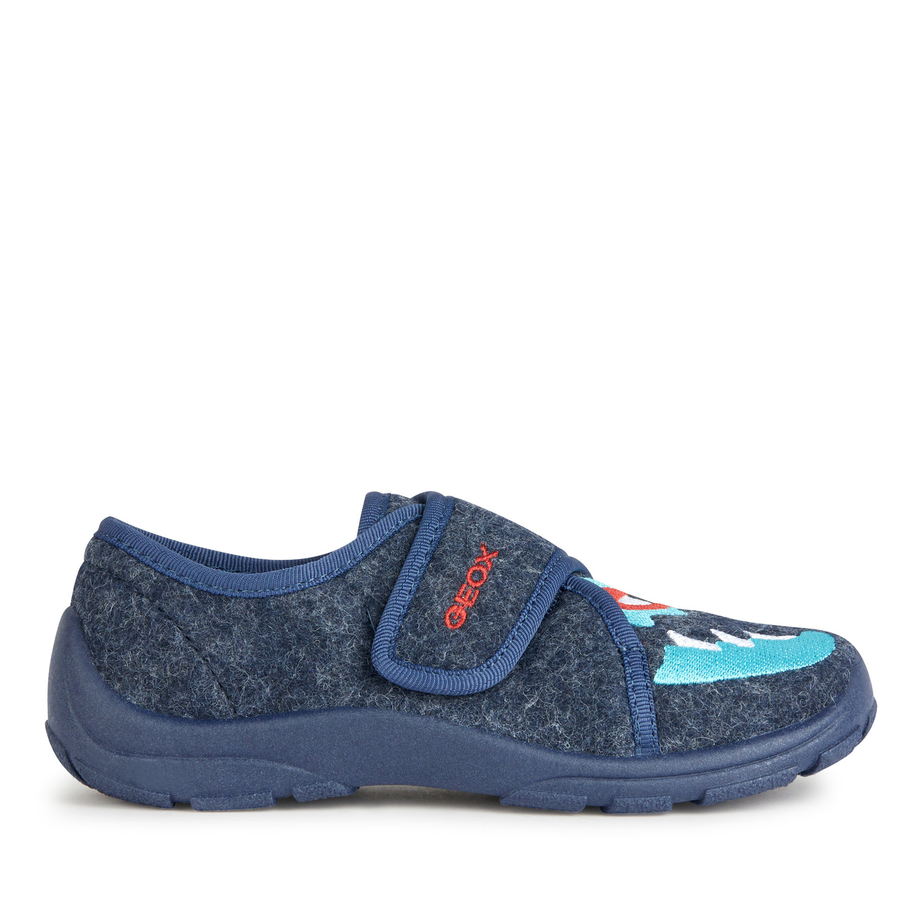 Hausschuhe Geox J Nymel Boy J26FQA 0NY11 CF4N4 Navy/Turquoise von Geox