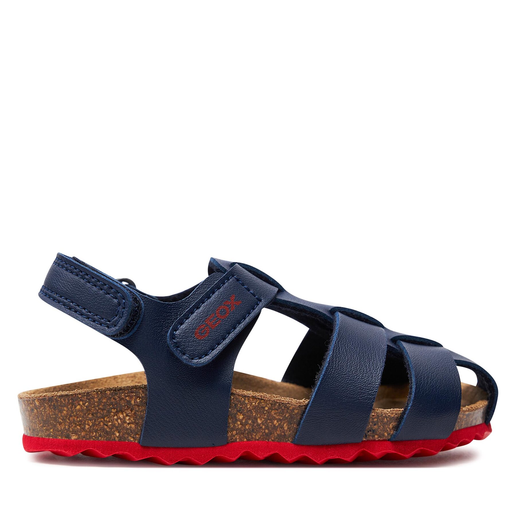 Sandalen Geox B Sandal Chalki Boy B452QA 000BC C0735 S Navy/Red von Geox