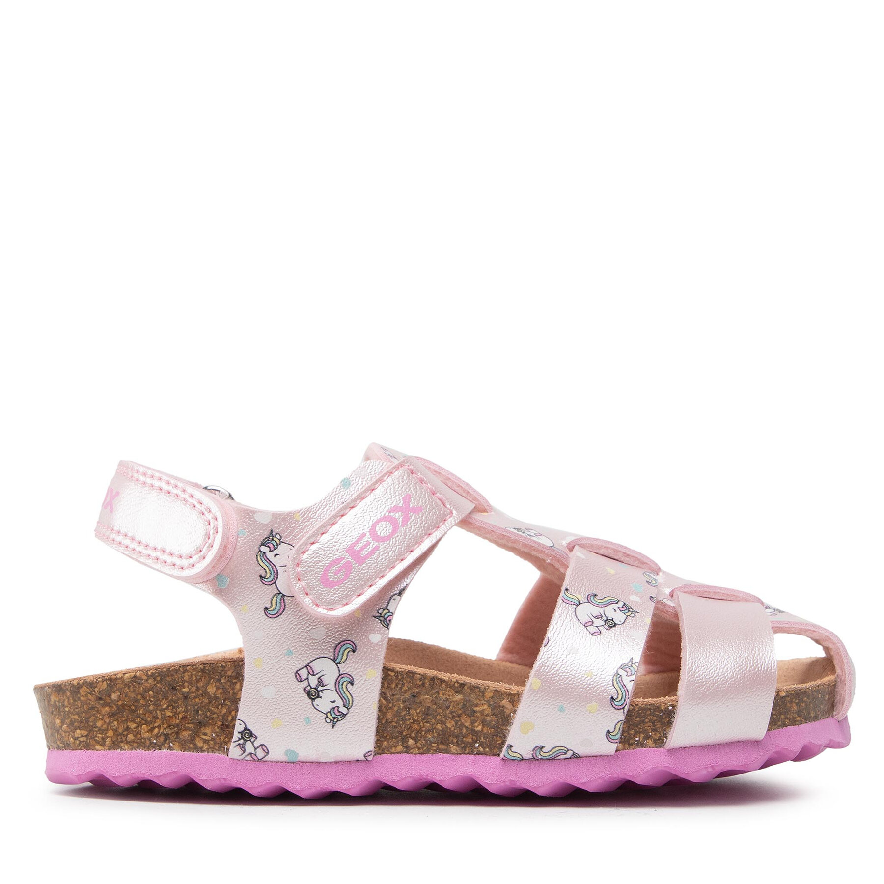 Sandalen Geox B Sandal Chalki Girl A B252RA 000NF C0808 S Lt Pink/Fuchsia von Geox