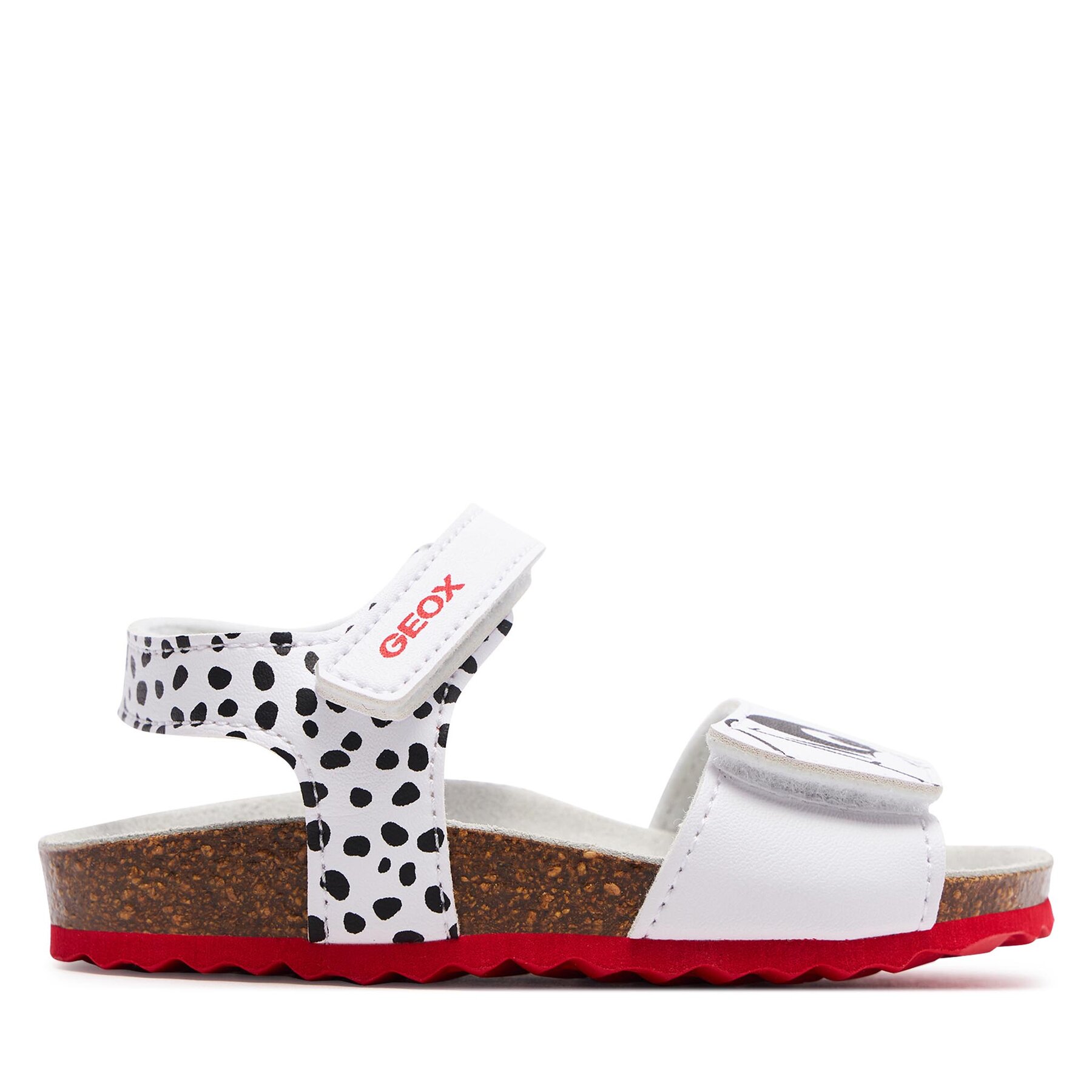 Sandalen Geox B Sandal Chalki Girl B452RB 0003W C0404 S White/Black von Geox