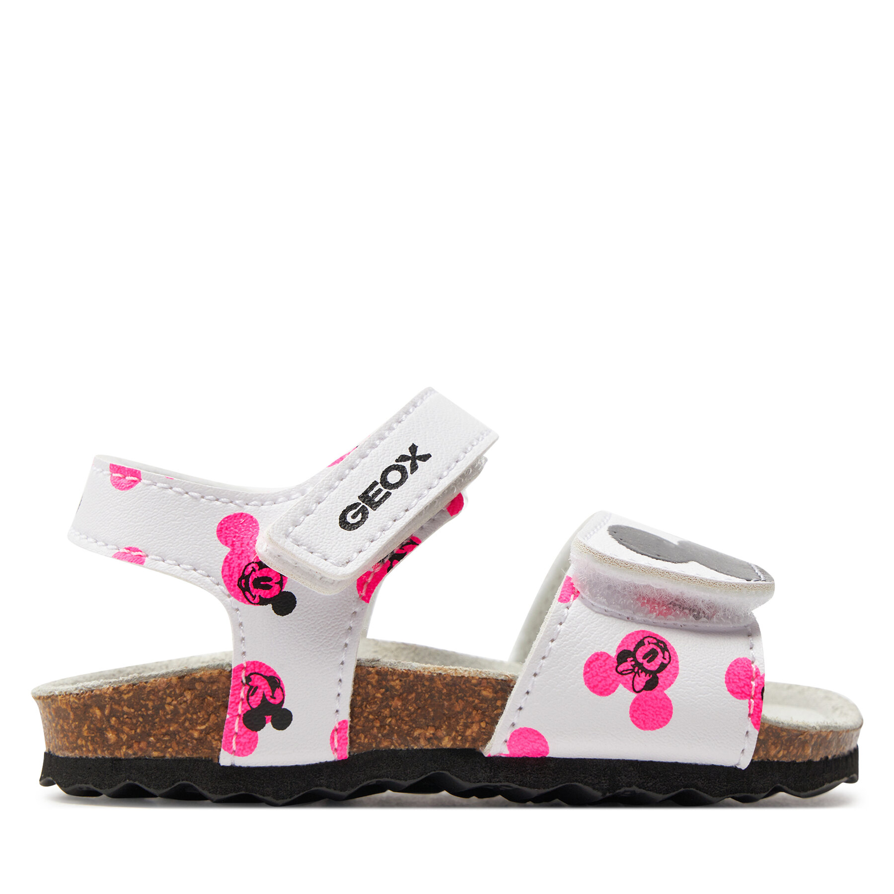 Sandalen Geox B Sandal Chalki Girl B452RB 000BC C1441 M White/Fluofuchsia von Geox