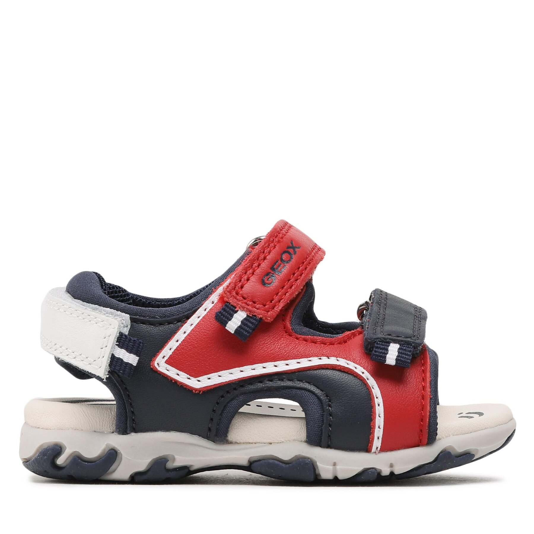 Sandalen Geox B Sandal Flaffee Boy B3559A 08515 C7217 M Red/Navy von Geox