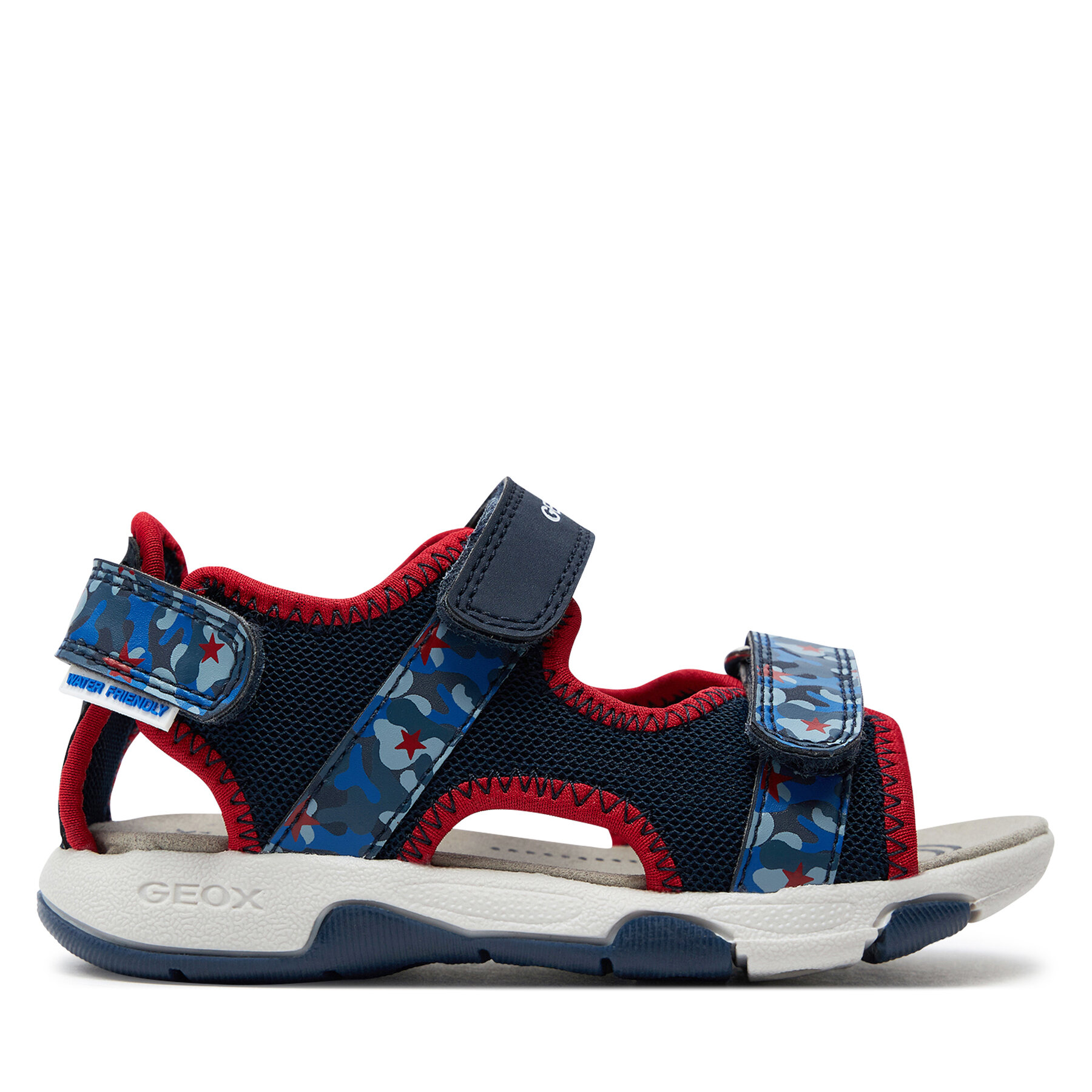 Sandalen Geox B Sandal Multy Boy B450FA 014CE C0735 S Navy/Red von Geox