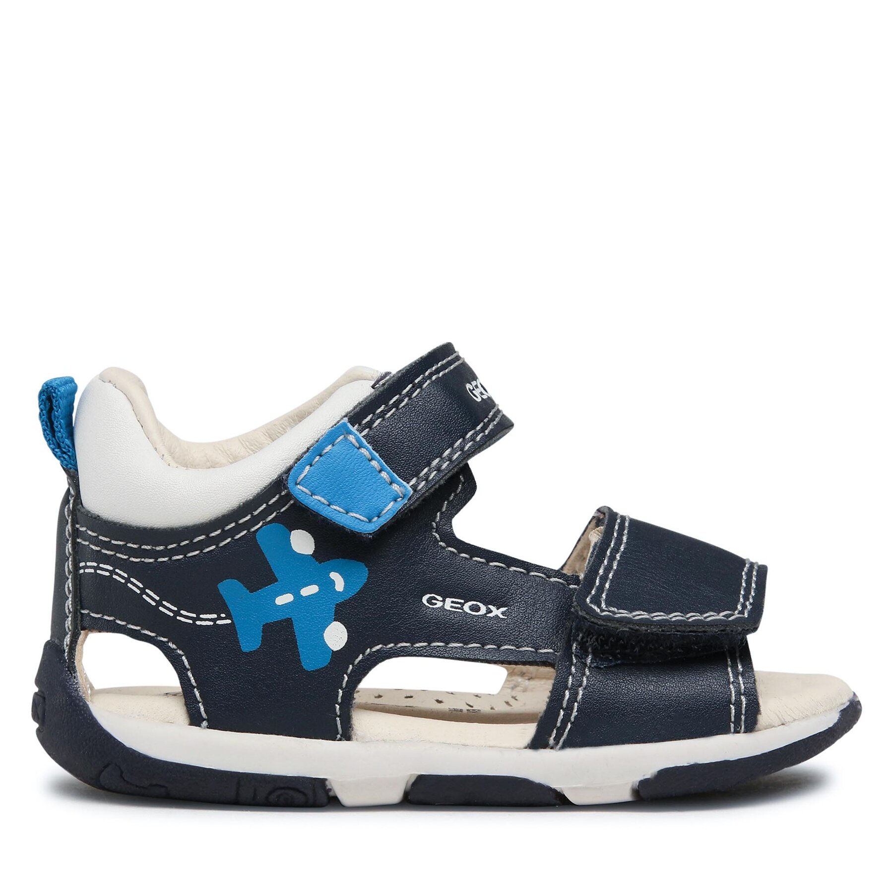 Sandalen Geox B Sandal Tapuz Boy B150XB000BCC0693 Navy/Lt Blue von Geox