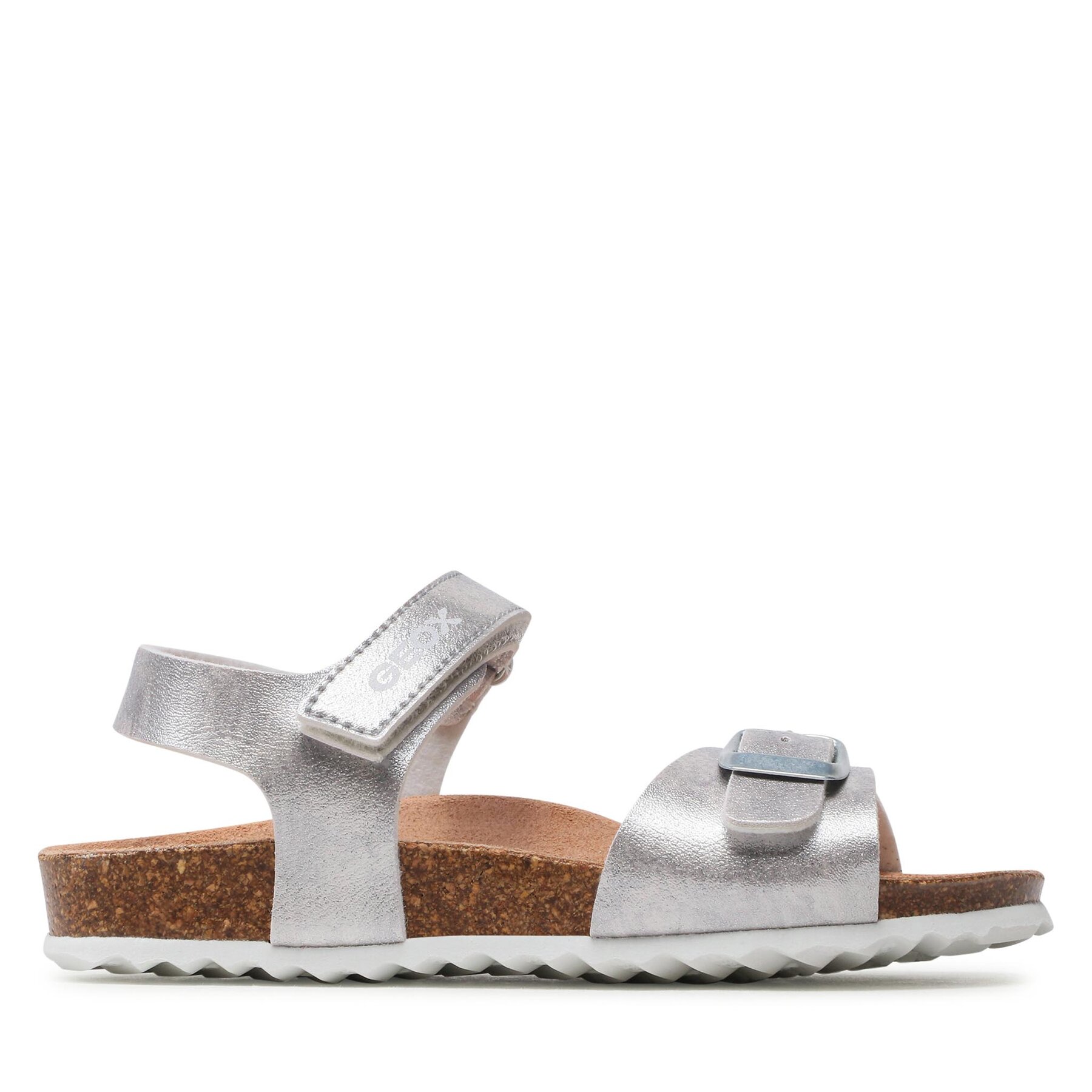 Sandalen Geox J Adriel Girl J028MC000BJC1007 S Silver von Geox