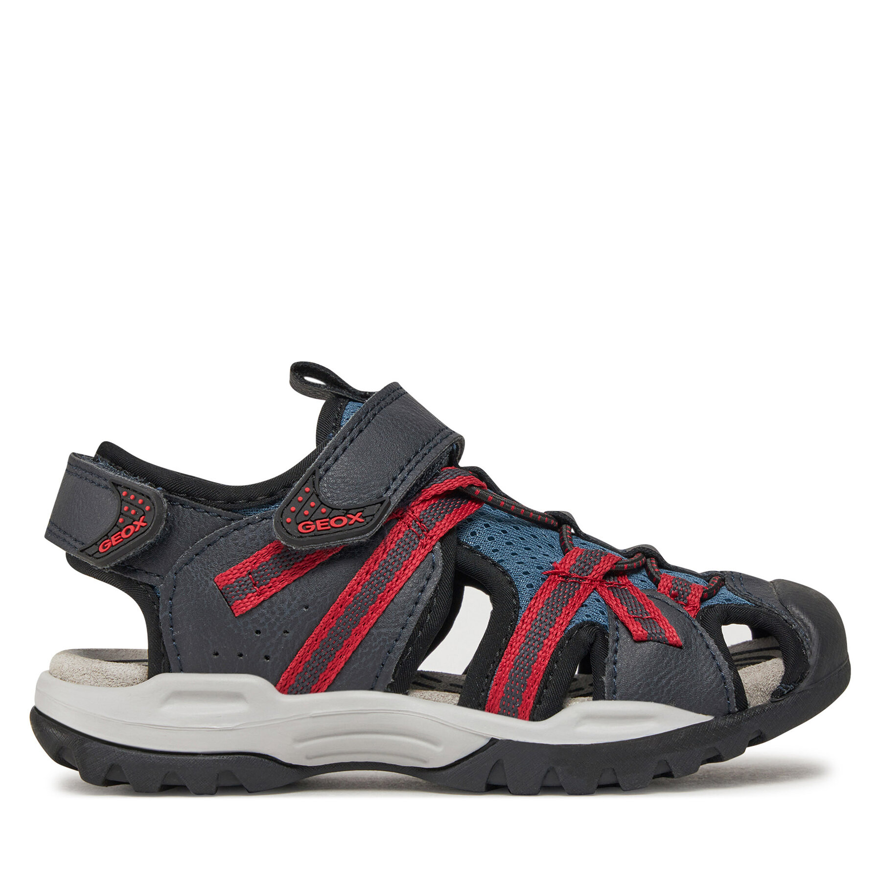 Sandalen Geox J Borealis Boy J450RB 014ME C4327 S Avio/Red von Geox