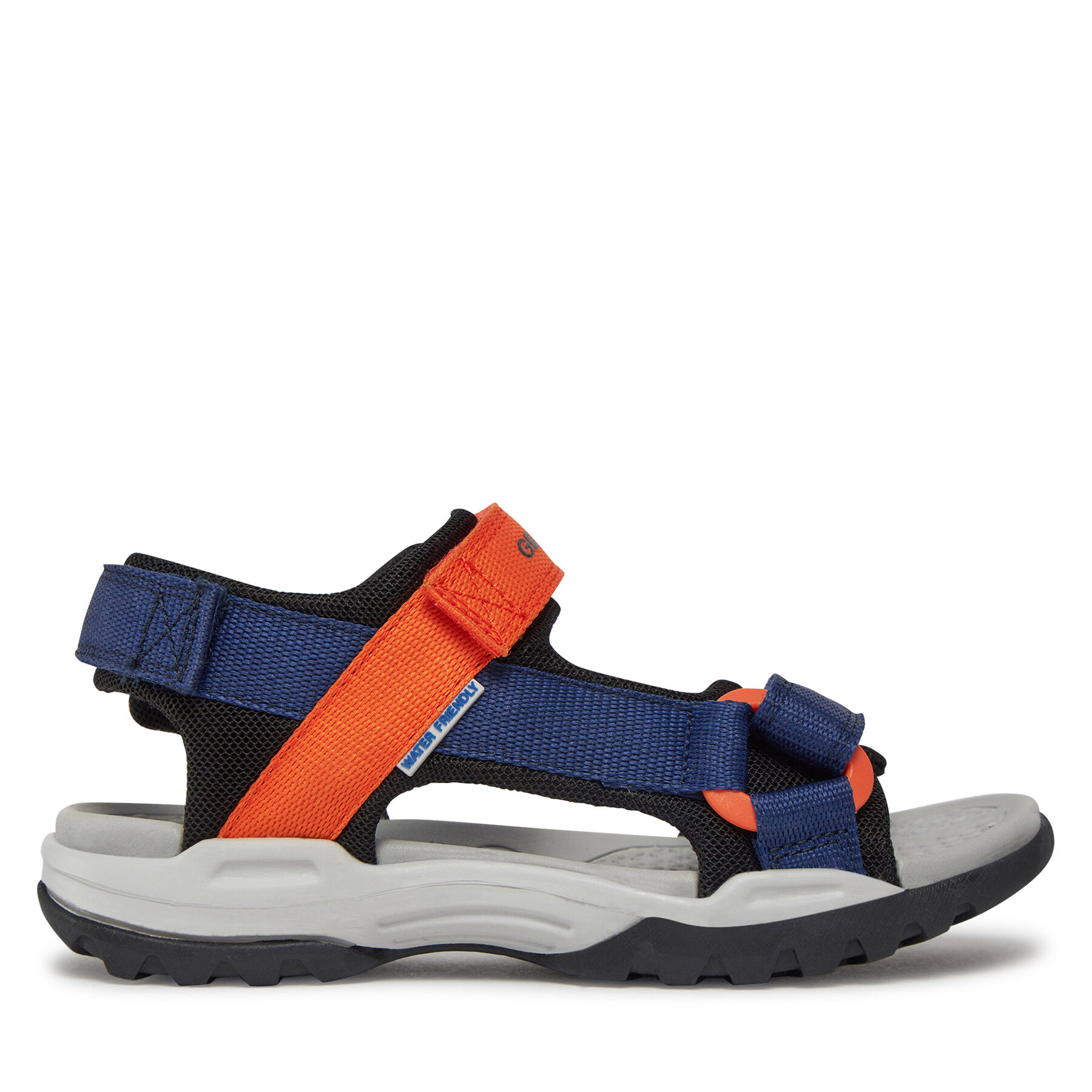 Sandalen Geox J Borealis Boy J450RE 01411 C0659 S Navy/Orange von Geox