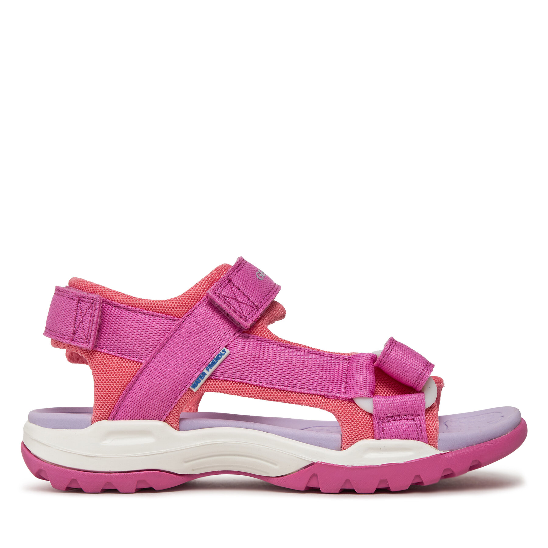 Sandalen Geox J Borealis Girl J450WA 01411 C8N7Q S Fuchsia/Lt Coral von Geox