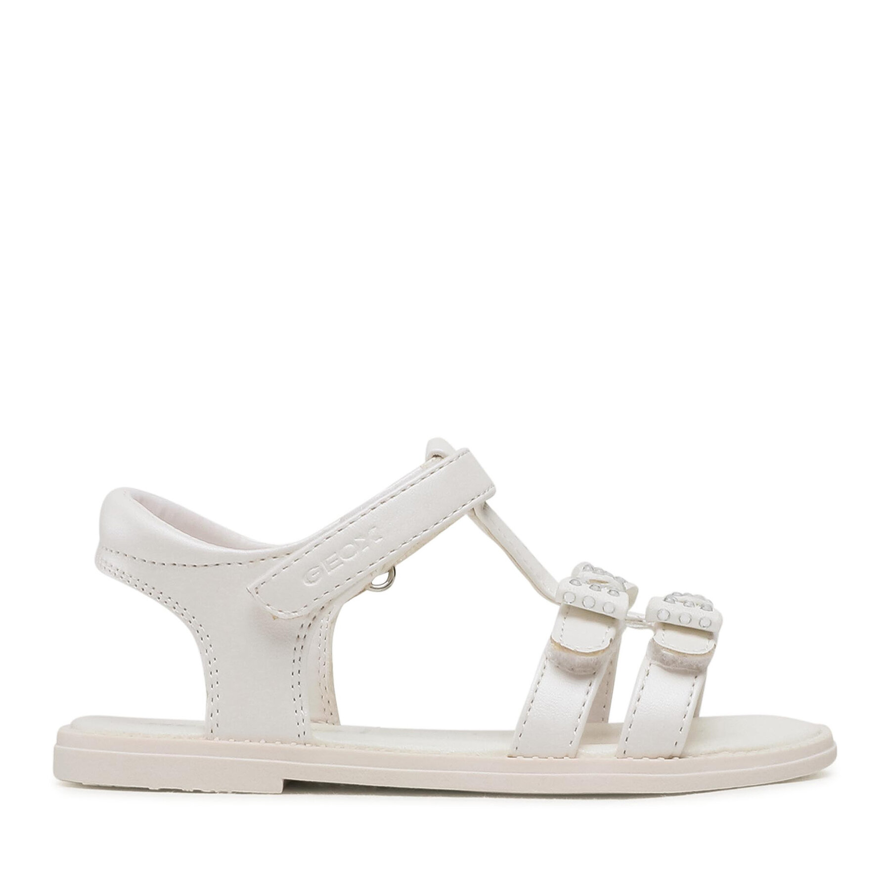 Sandalen Geox J S.Karly G.G J1535G 000NF C1000 S White von Geox