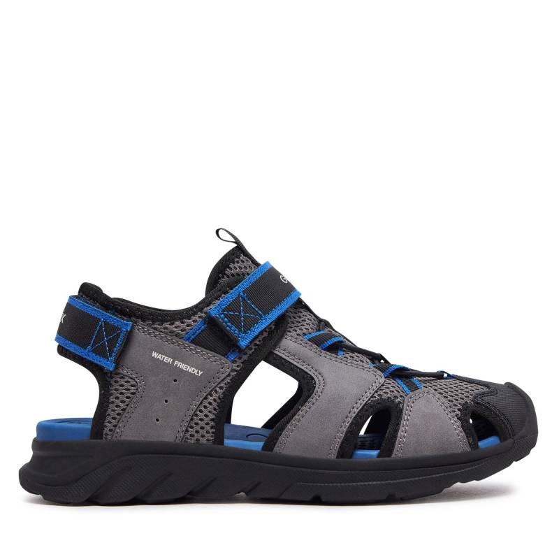 Sandalen Geox J Sandal Airadyum Bo J45F1F 014ME C0069 D Grey/Royal von Geox