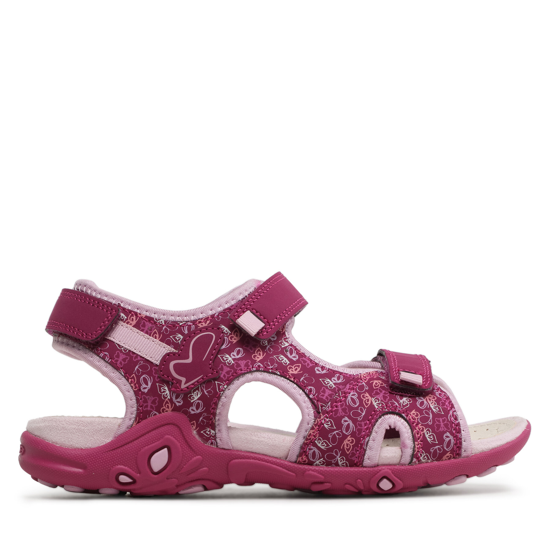 Sandalen Geox J Sandal Whinberry G J35GRD0CE15CP8E8 D Dk Raspberry/Pink von Geox