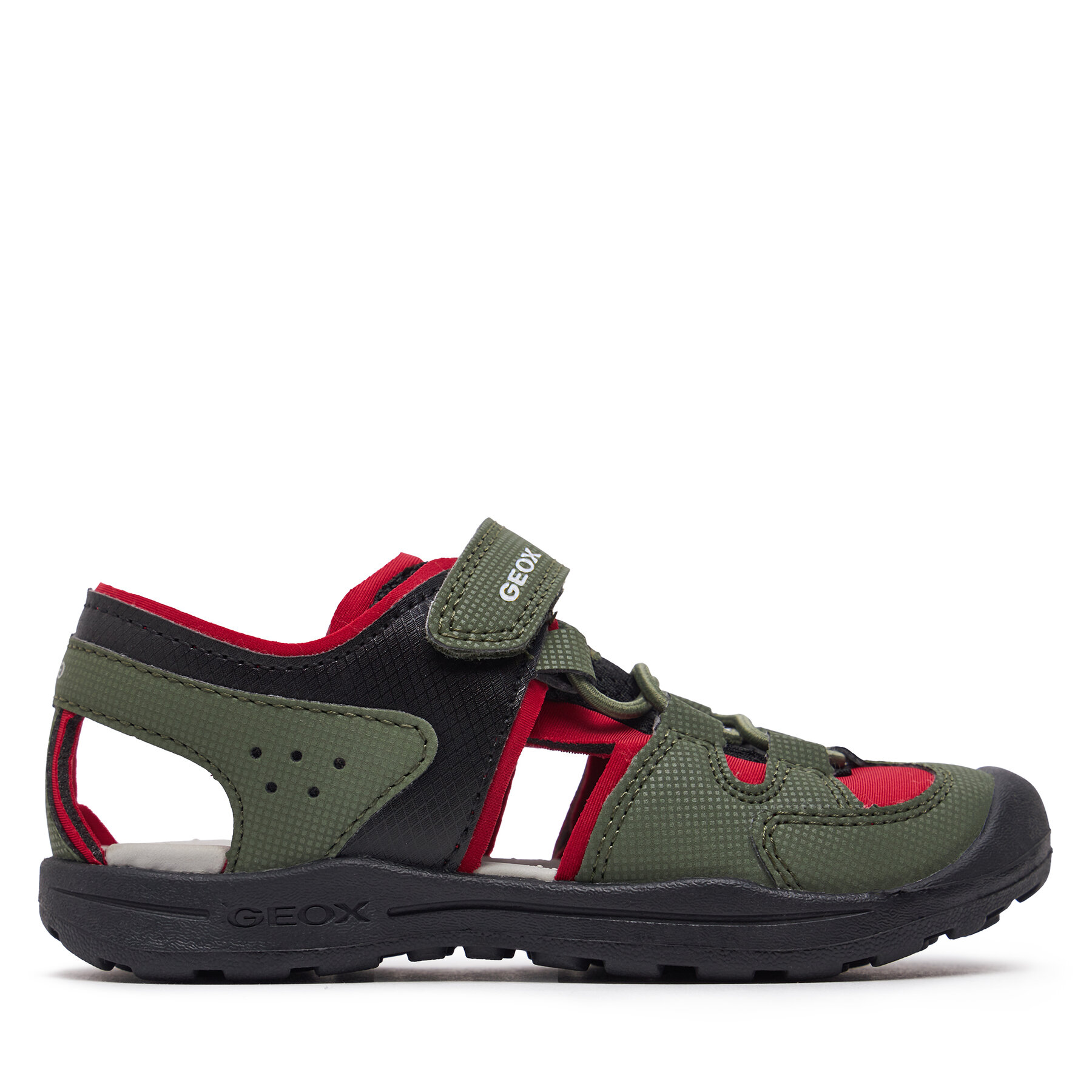 Sandalen Geox J Vaniett Boy J455XA 015CE C3267 S Military/Red von Geox