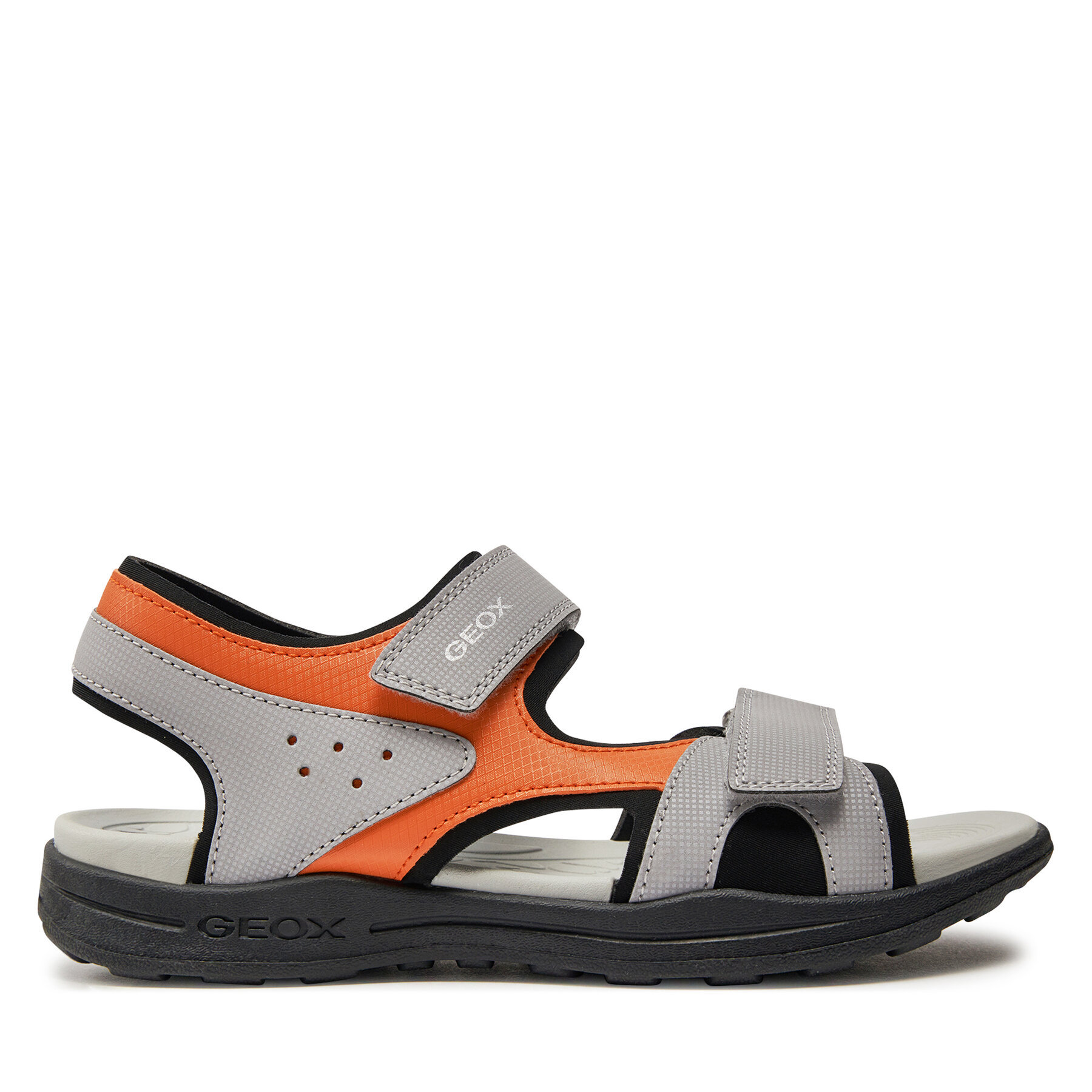 Sandalen Geox J Vaniett Boy J455XC 015CE C0036 D Grey/Orange von Geox