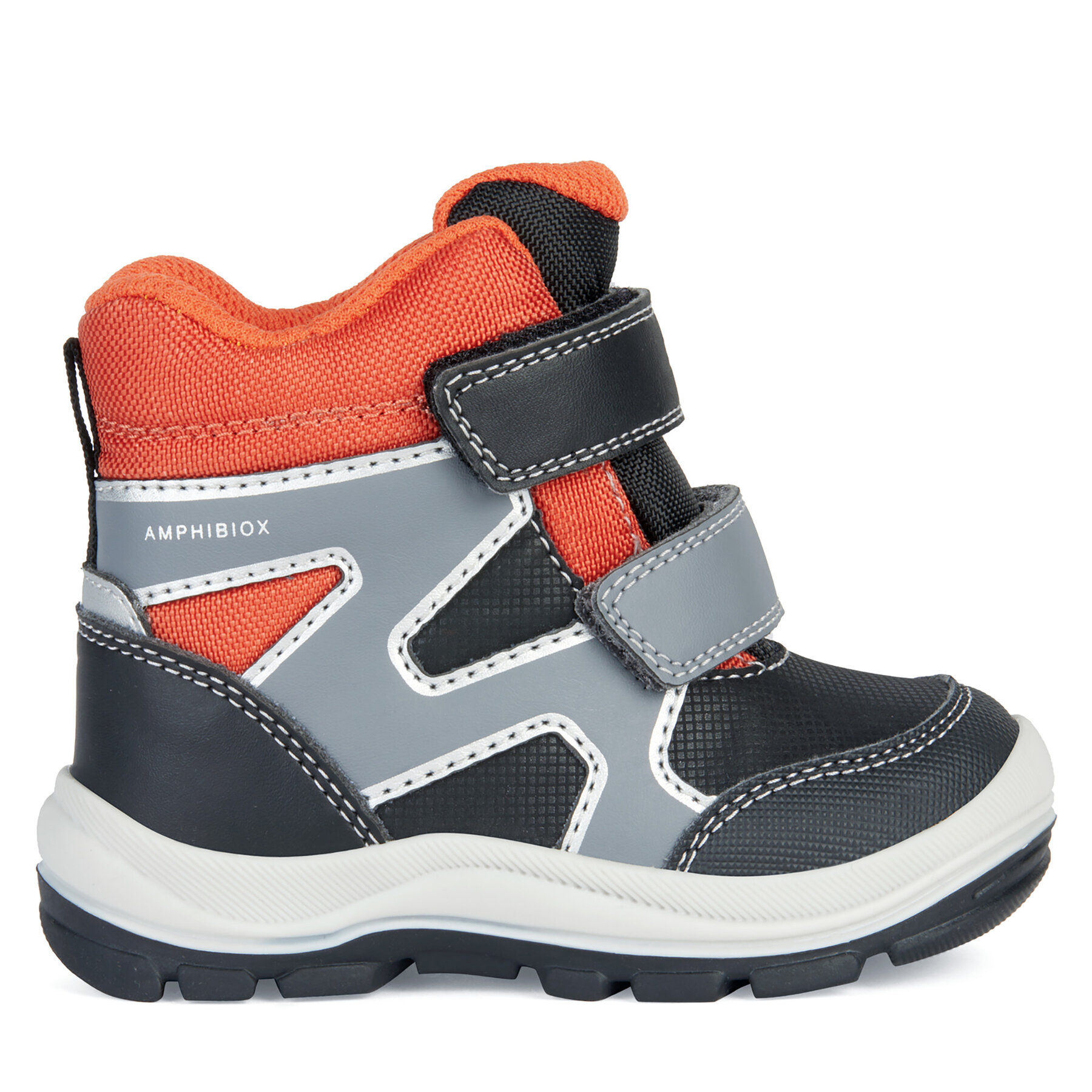 Schneeschuhe Geox B Flanfil Boy B Abx B263VD 0CEFU C0038 M Black/Orange von Geox