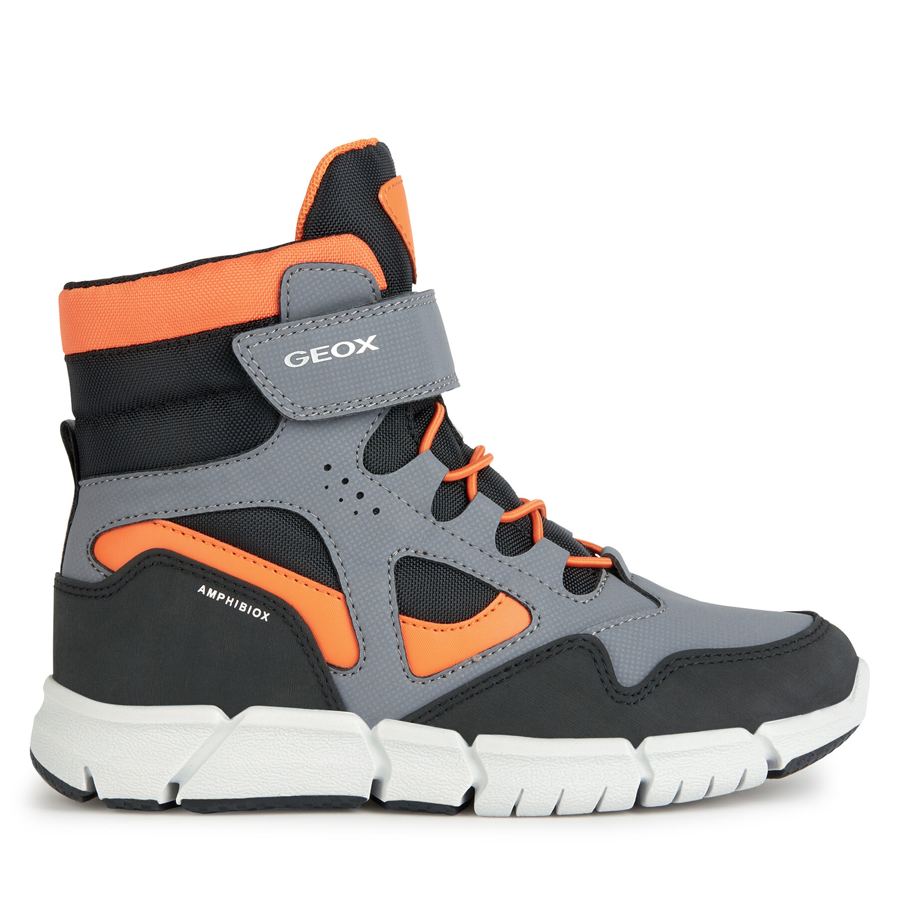 Schneeschuhe Geox J Flexyper Boy B Abx J369XB 0CEFU C0036 M Grey/Orange von Geox