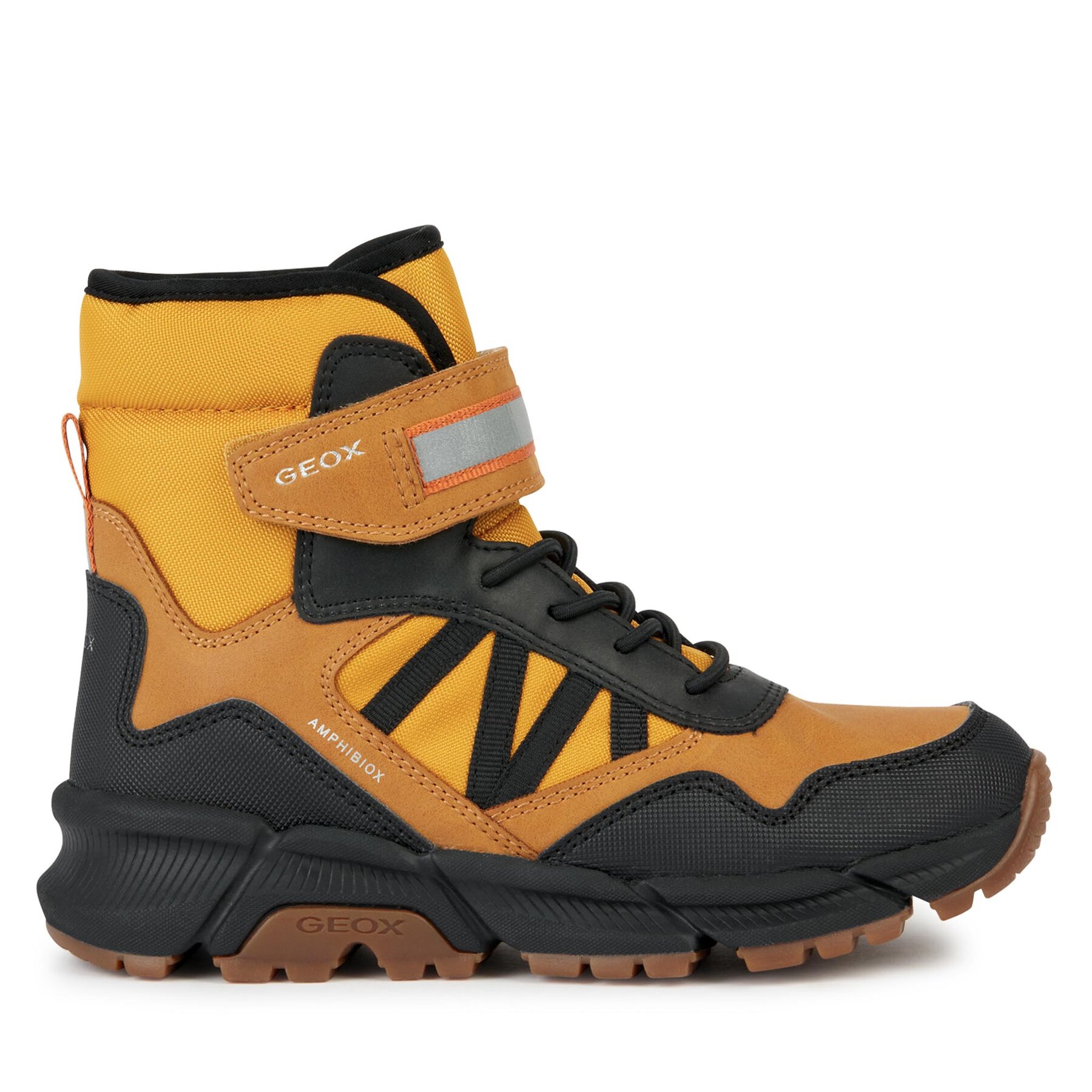 Schneeschuhe Geox J Flexyper Plus Boy J36LCD 0MEFU C2G9B M Dk Yellow/Black von Geox