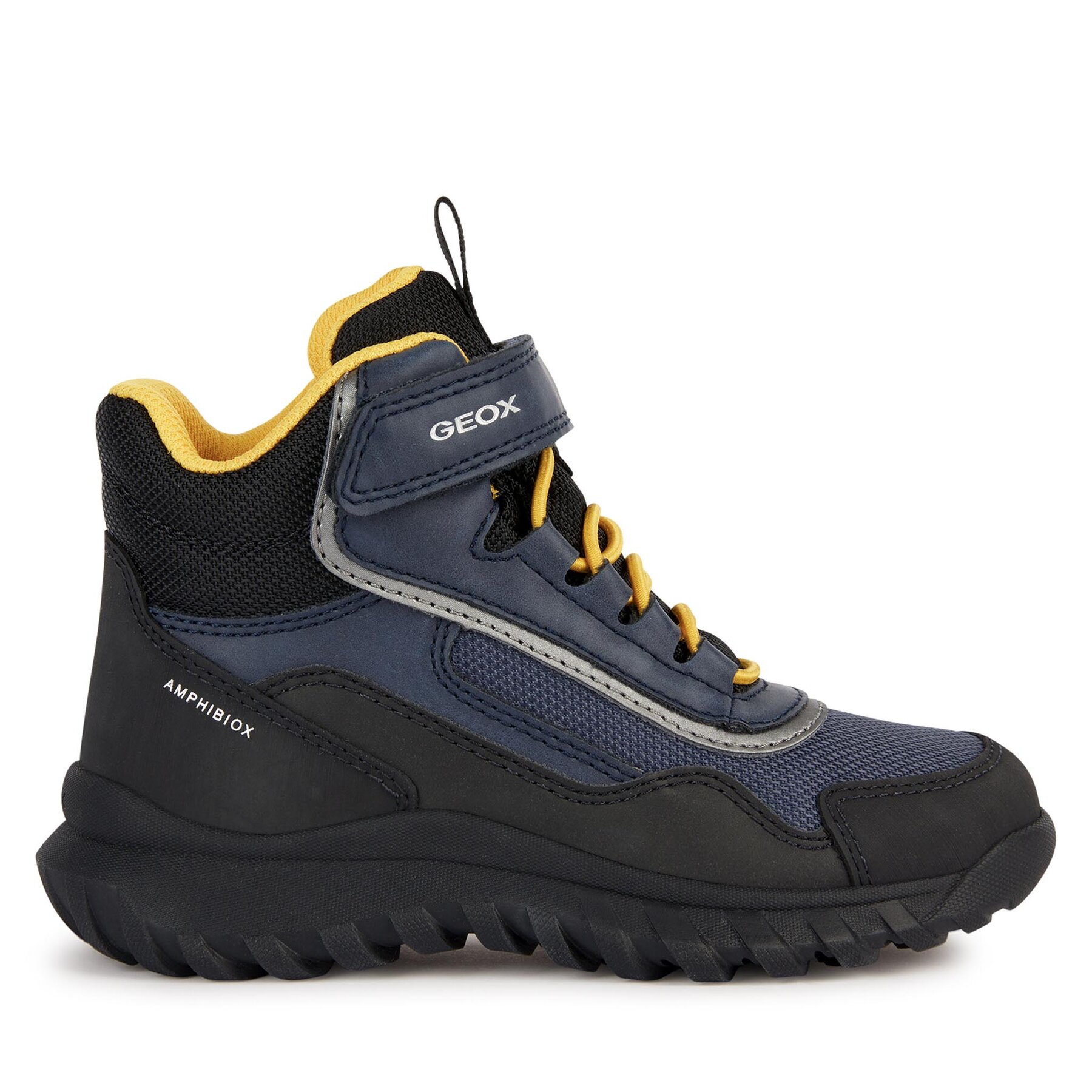 Schneeschuhe Geox J Simbyos Boy B Abx J36L0A 0MEFU C0657 S Navy/Yellow von Geox