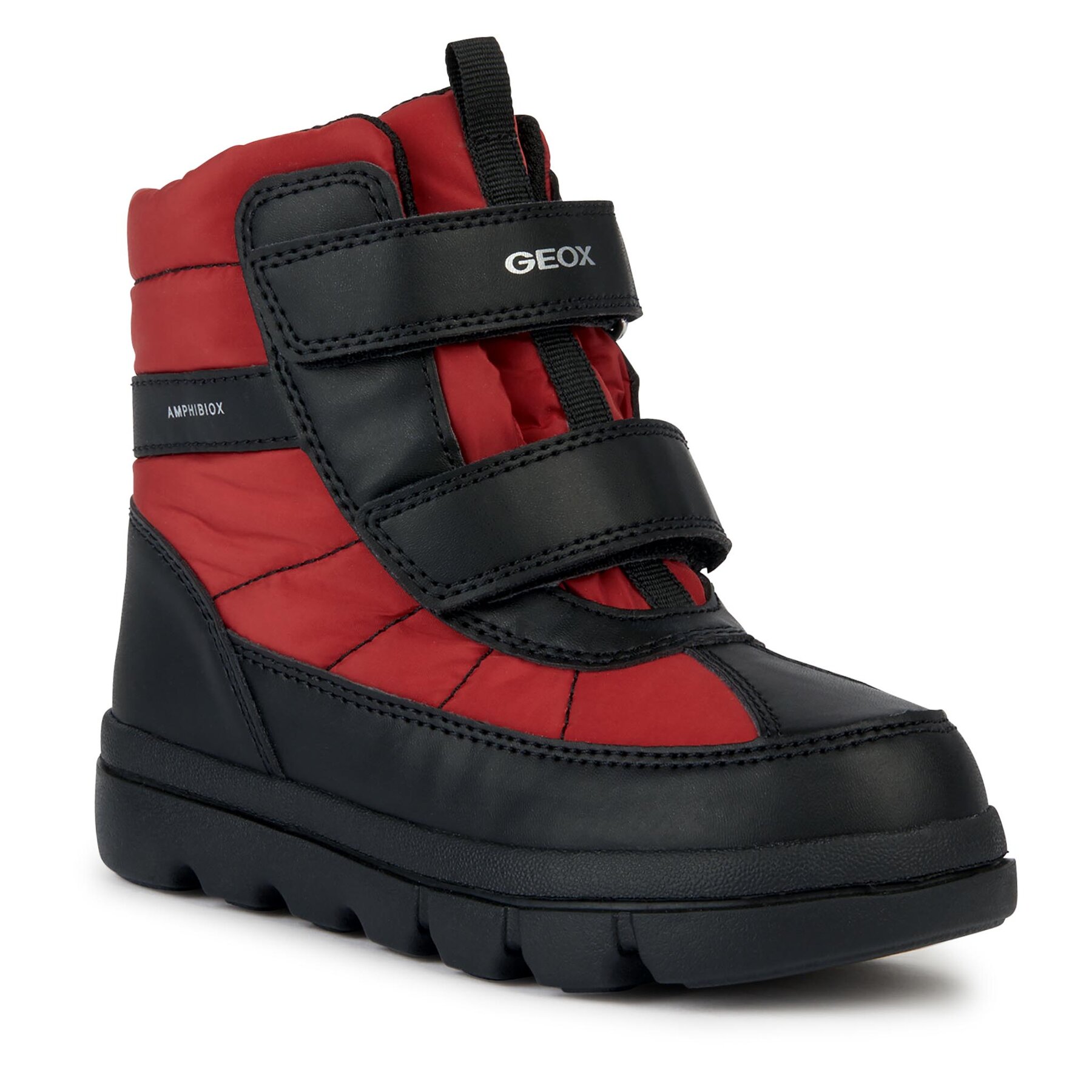 Schneeschuhe Geox J Willaboom Boy B Ab J36LFB 0FU54 C0020 S Red/Black von Geox