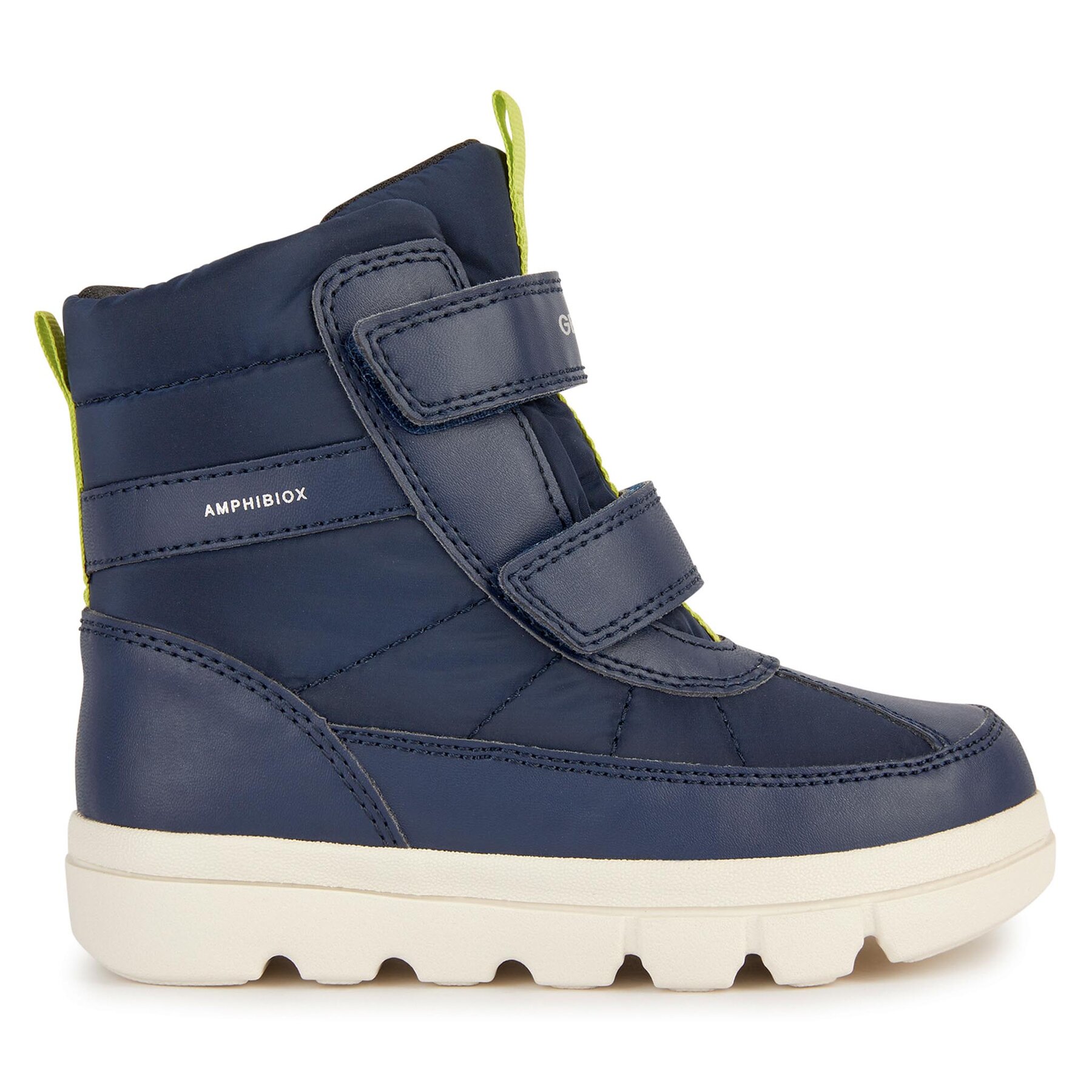 Schneeschuhe Geox J Willaboom Boy B Ab J36LFB 0FU54 C0749 D Navy/Lime von Geox