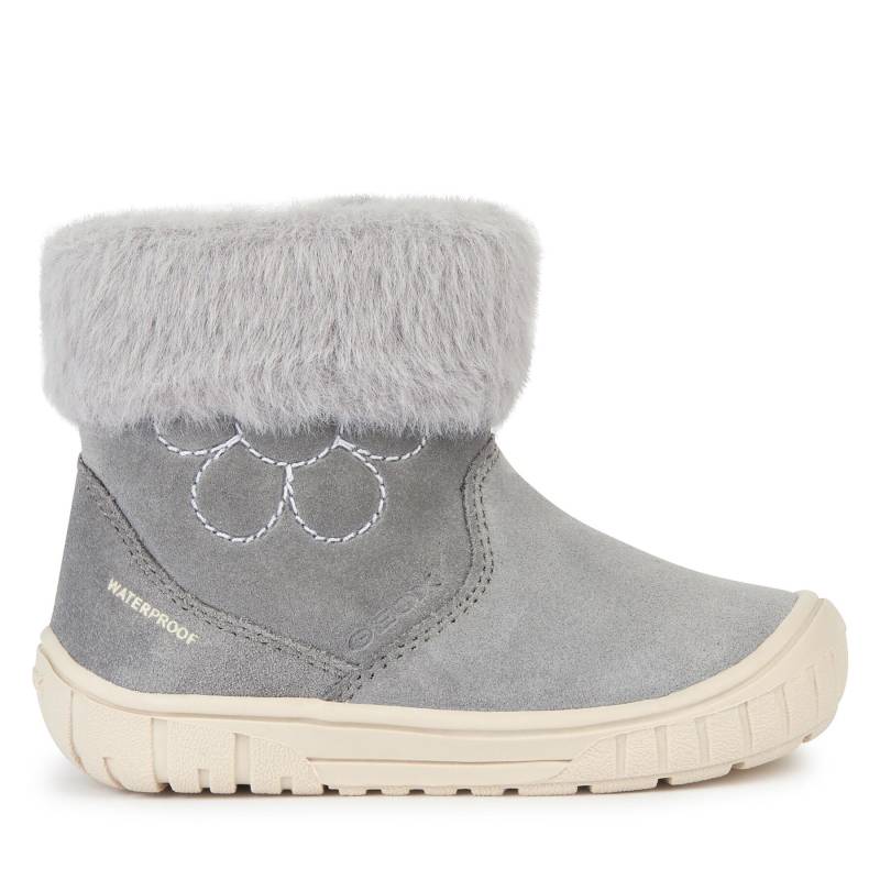 Schnürschuhe Geox B Omar Girl Wpf B262LA 00022 C1006 S Grey von Geox