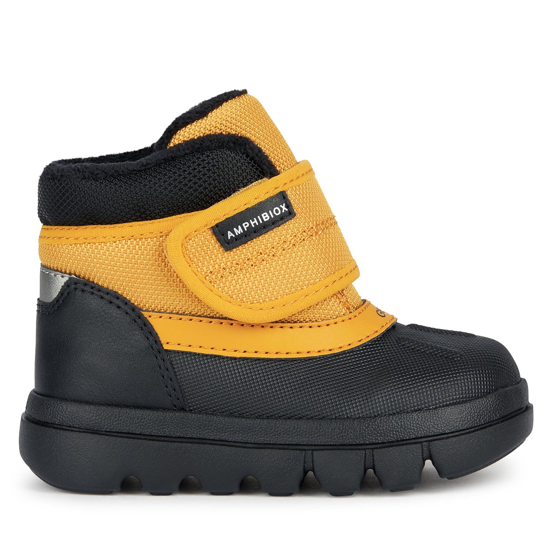 Schnürschuhe Geox B Willaboom Boy B Ab B365BD 0FUCE C2306 S Curry/Black von Geox