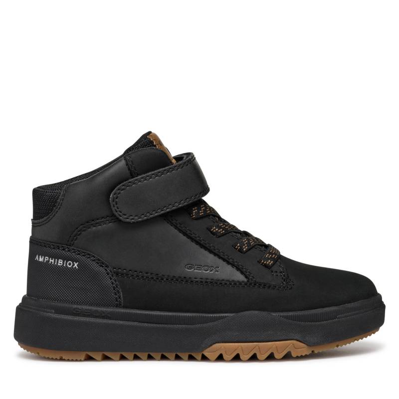 Schnürschuhe Geox J Bunshee Boy B Abx J16FMA 0ME32 C9999 S Schwarz von Geox