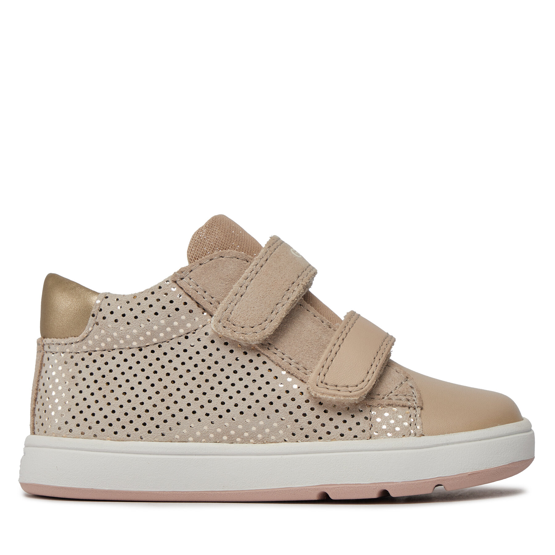 Sneakers Geox B Biglia Girl B044CC 00722 C0871 Beige/Gold von Geox