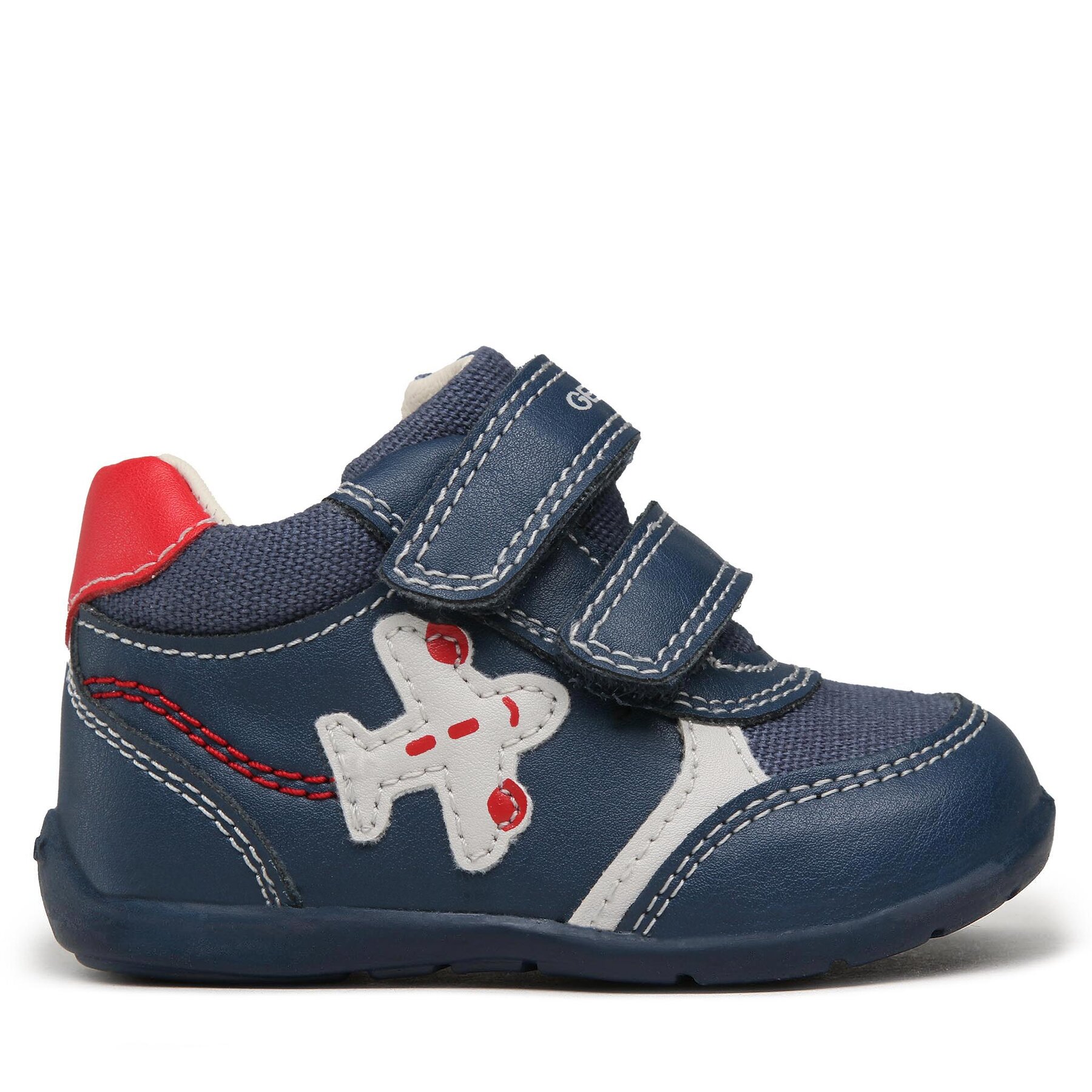 Sneakers Geox B Elthan B. A B351PA 05410 C4245 Lt Navy/Red von Geox